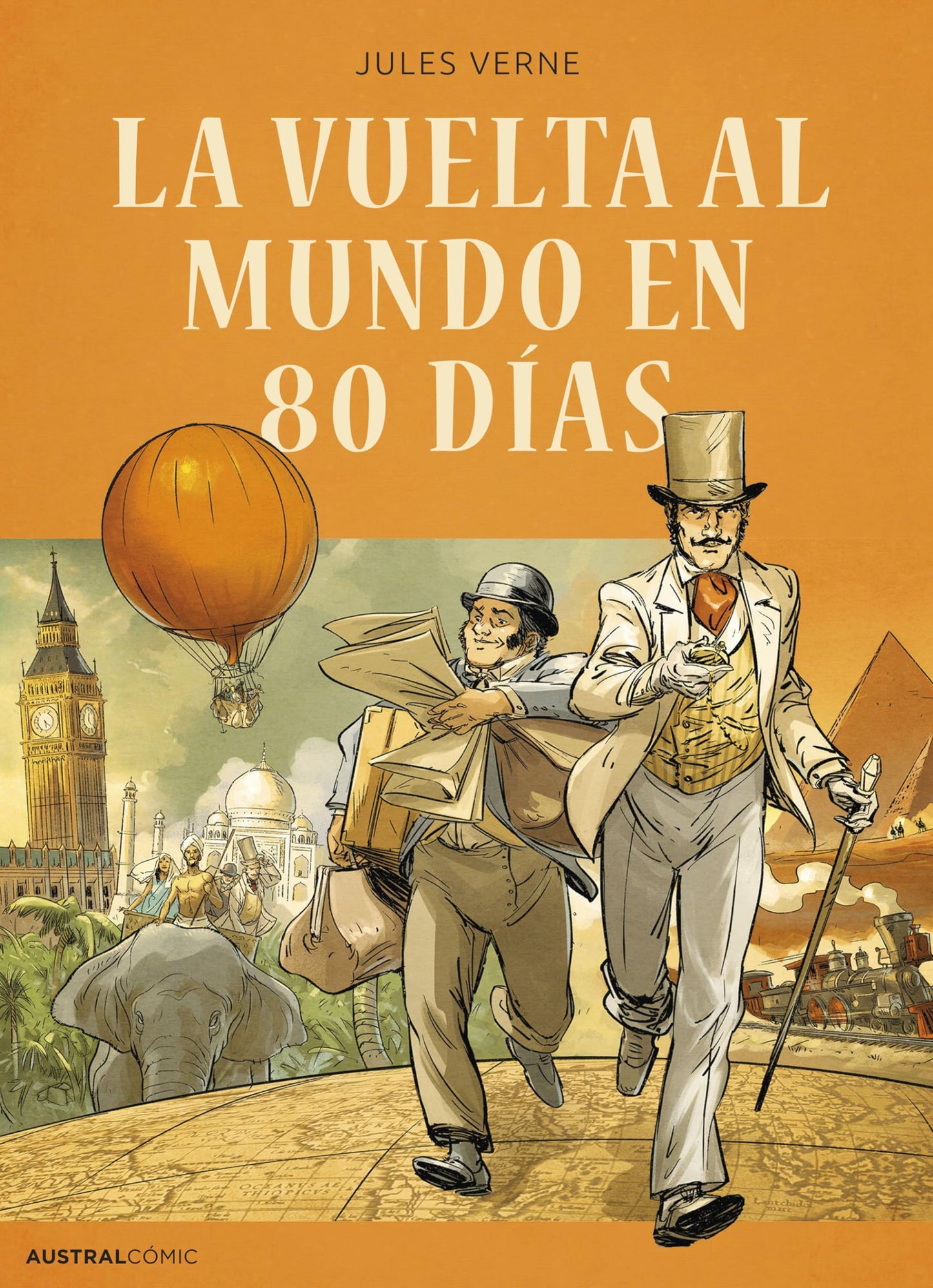 Libro: La vuelta al mundo en 80 días (cómic)