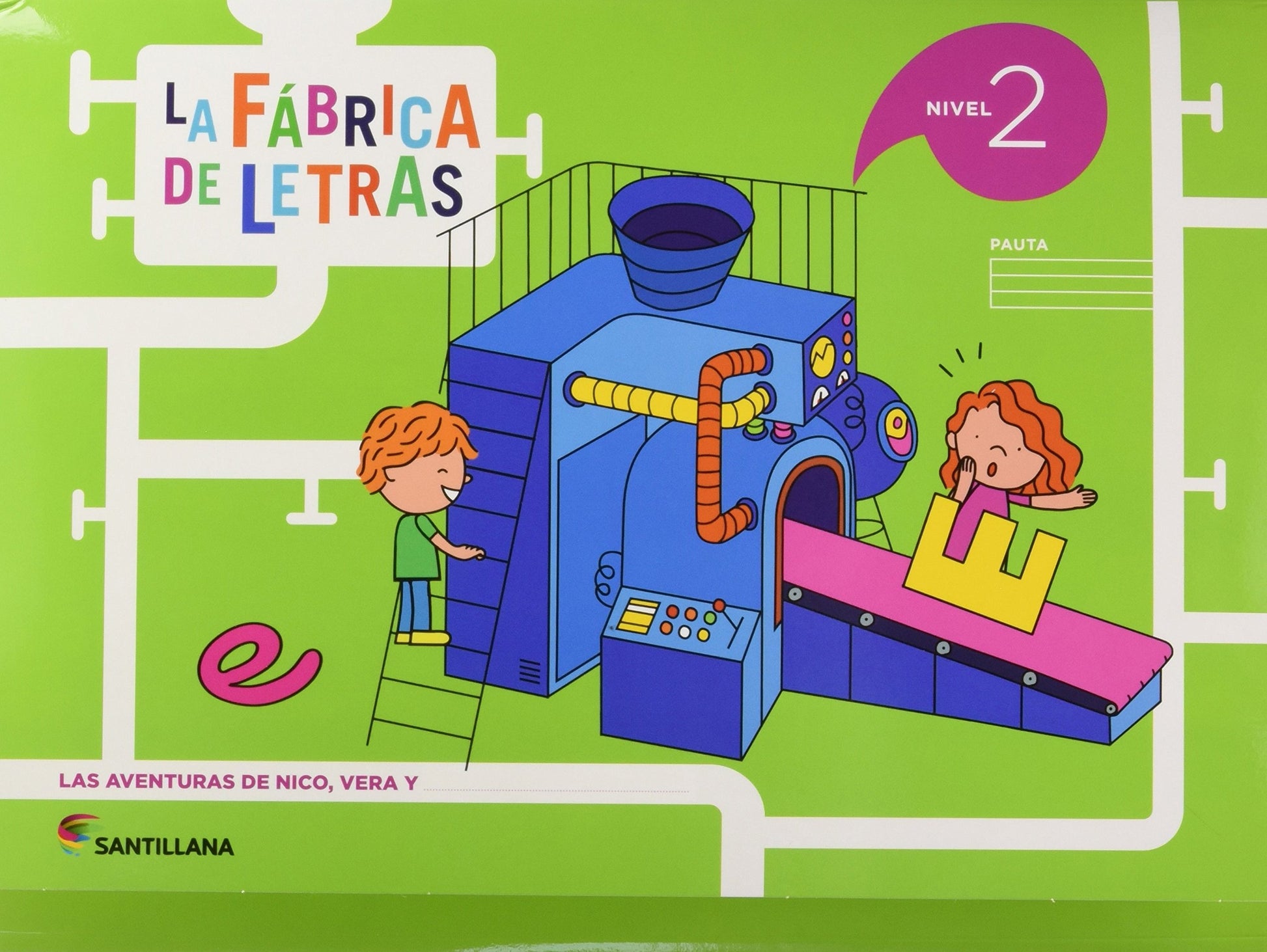 Libro: LA FABRICA DE LAS LETRAS NIVEL 2