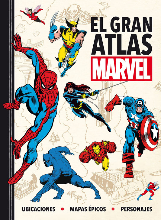 El gran atlas Marvel (Marvel. Superhéroes)