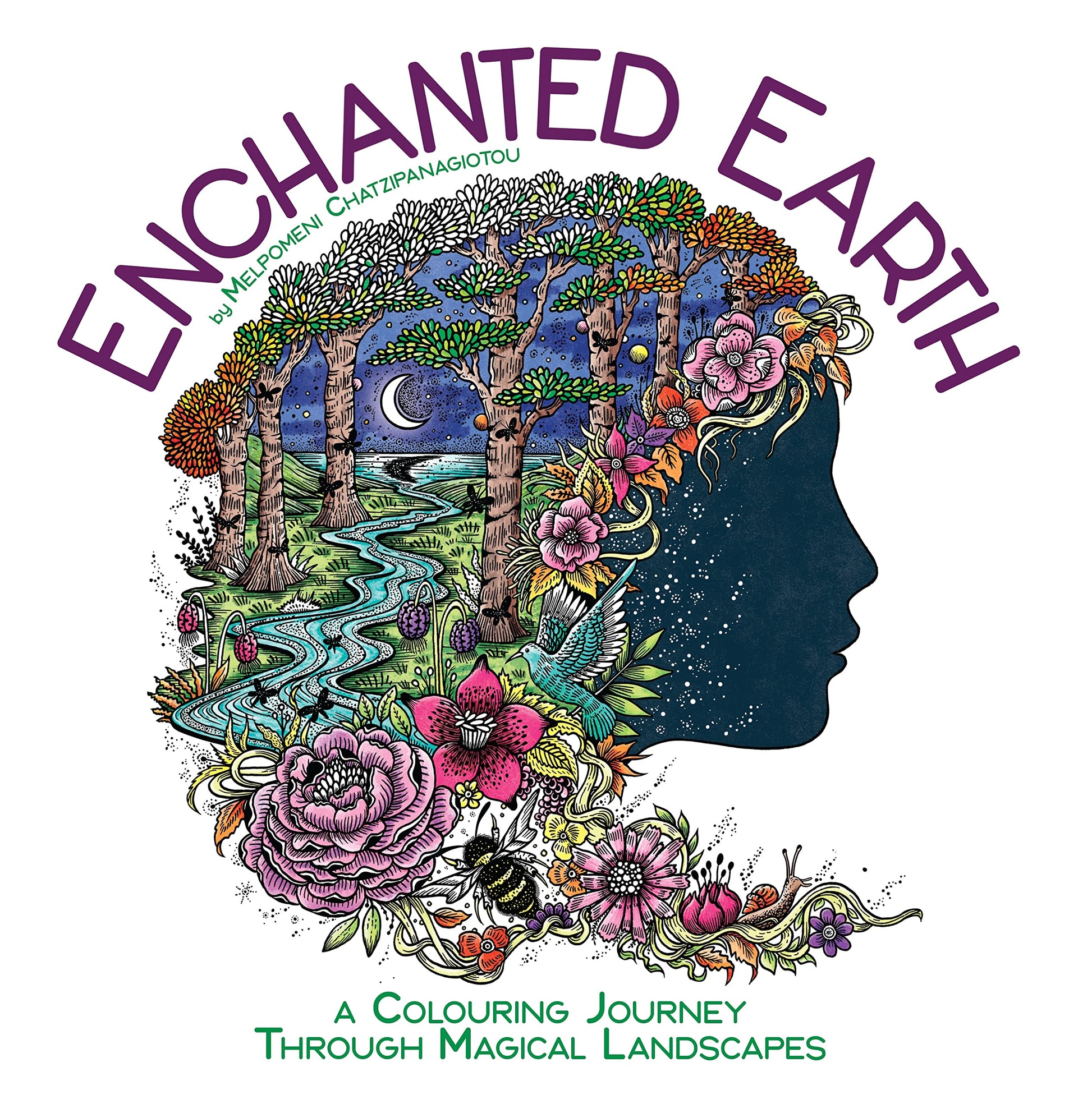 Libro: Enchanted Earth: A Colouring Journey Through Magical Landscapes