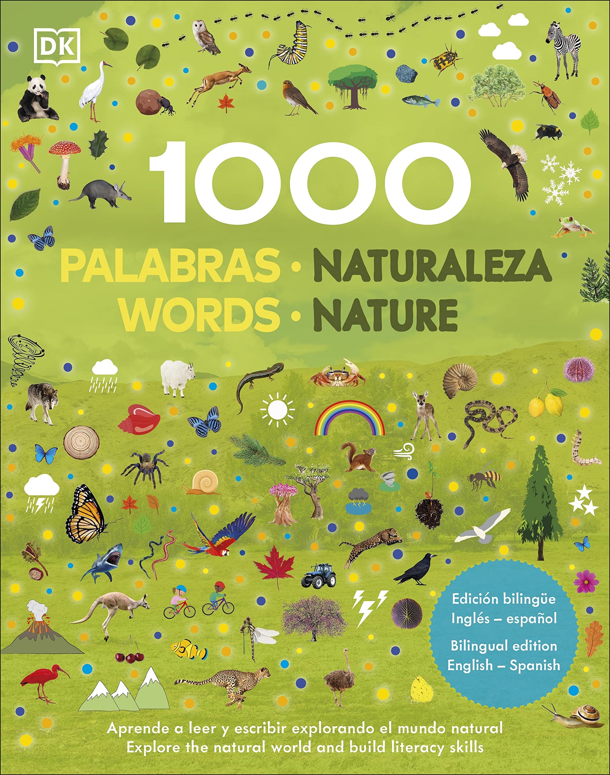 Libro: 1000 palabras: Naturaleza / 1000 words: Nature: Aprende vocabulario en inglés y español