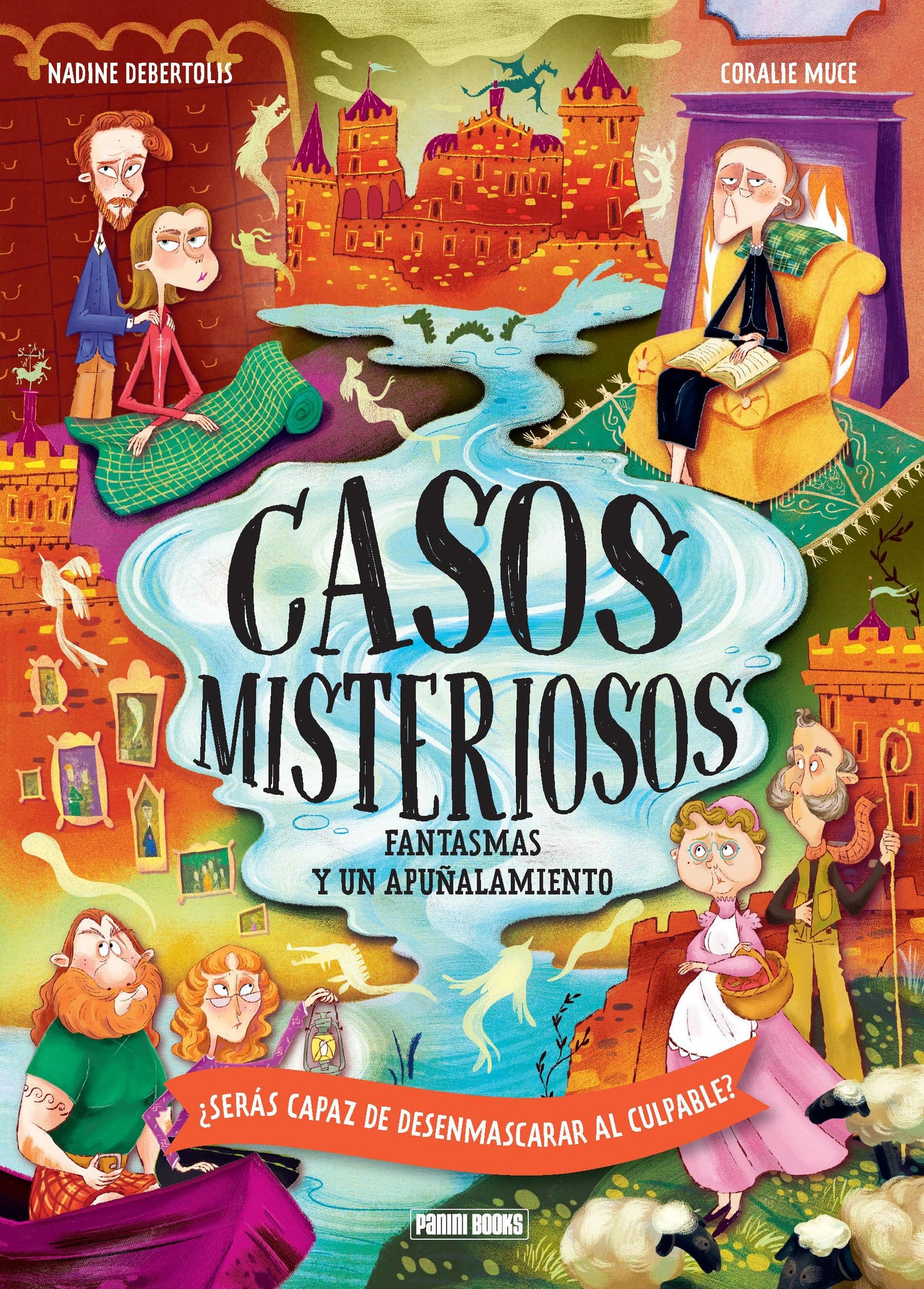 Libro: FANTASMAS Y UN APUÑALAMIENTO