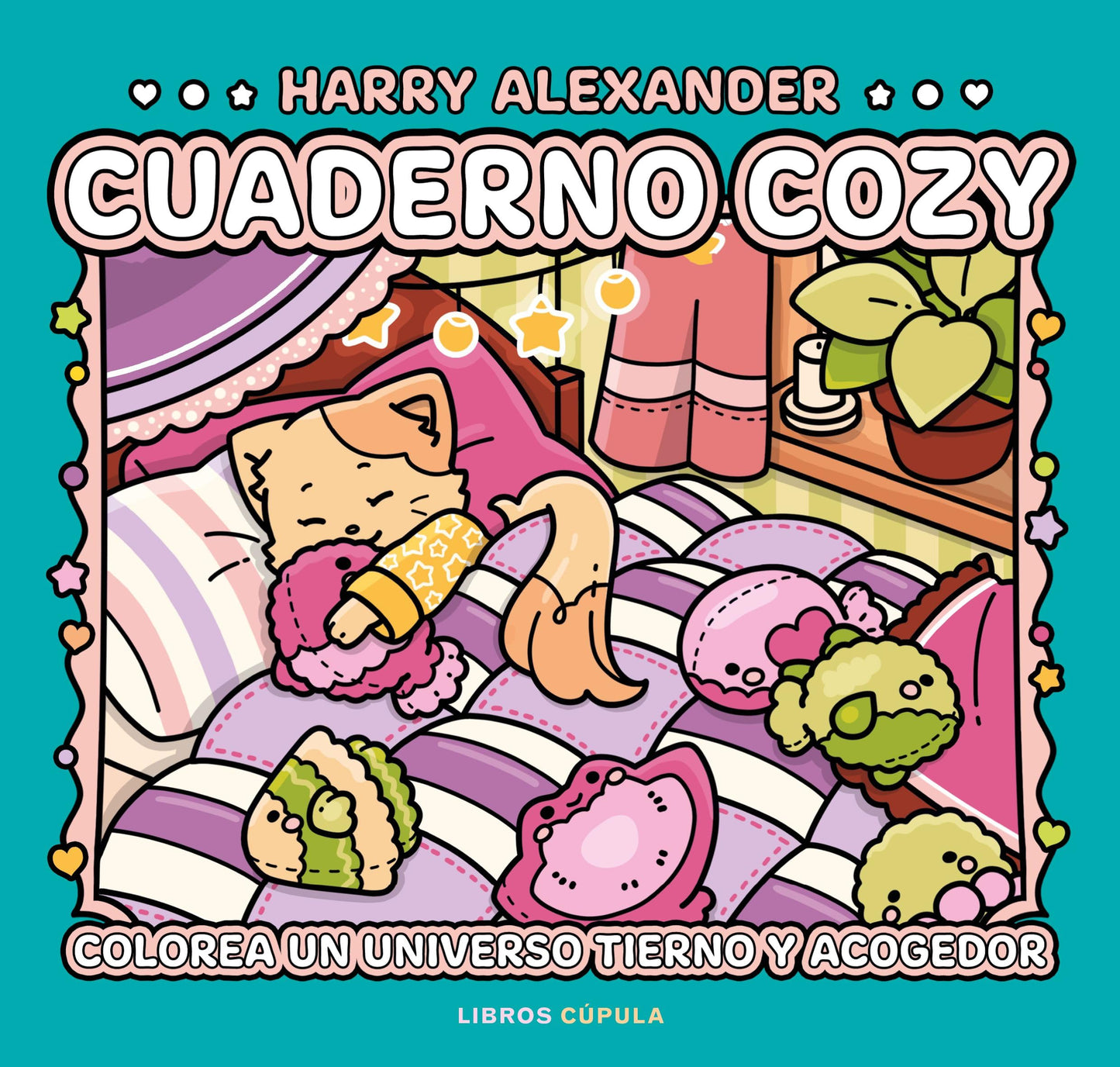 Libro: Cuaderno Cozy: Colorea un universo tierno y acogedor