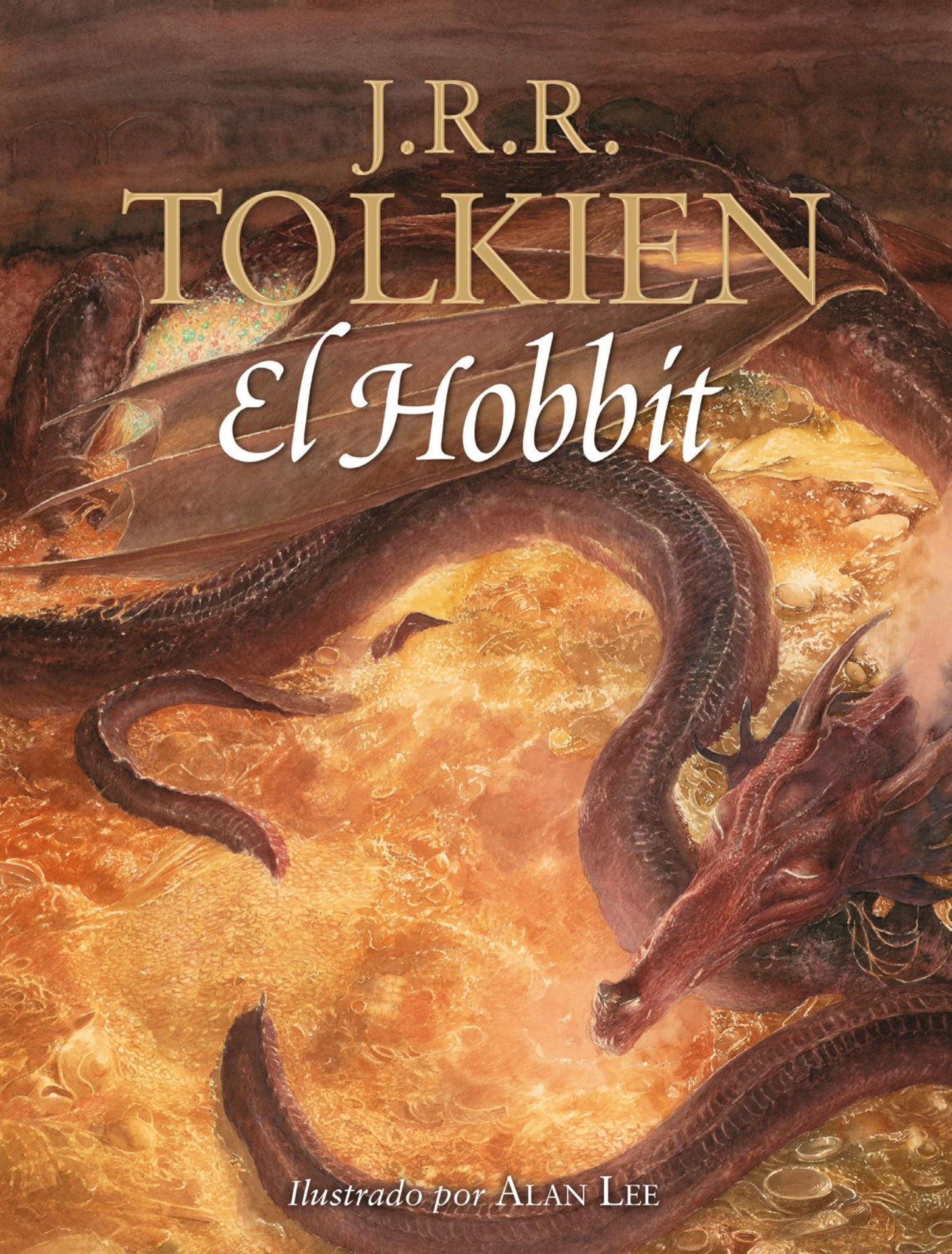 Libro: El hobbit. Ilustrado por Alan Lee (NE revisada) (Biblioteca J. R. R. Tolkien)