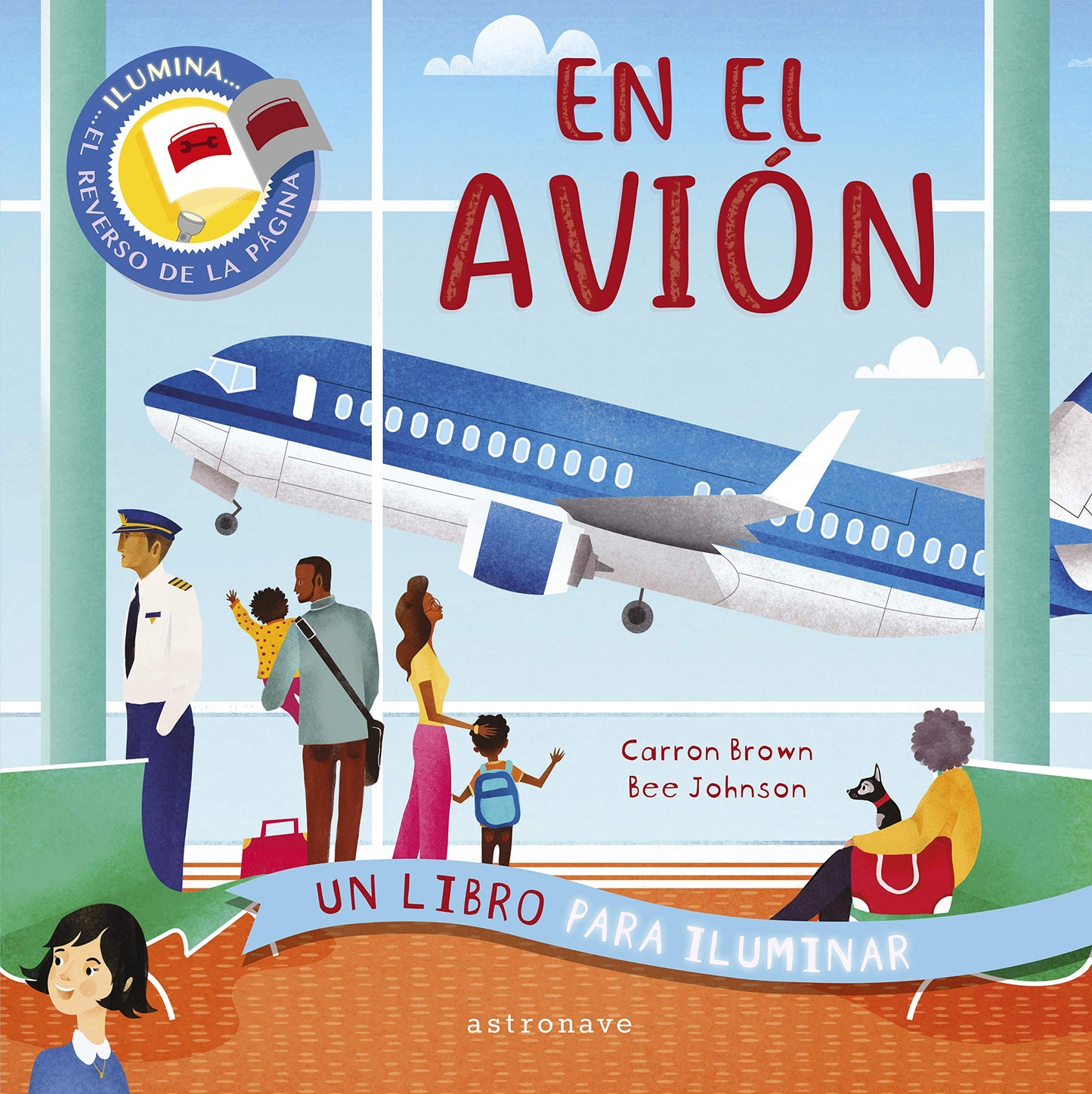 Libro: En el avión. Un libro para iluminar