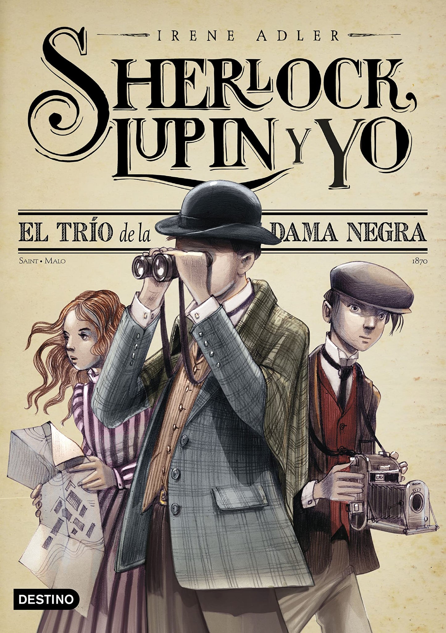 El trío de la Dama Negra: Sherlock, Lupin y yo 1