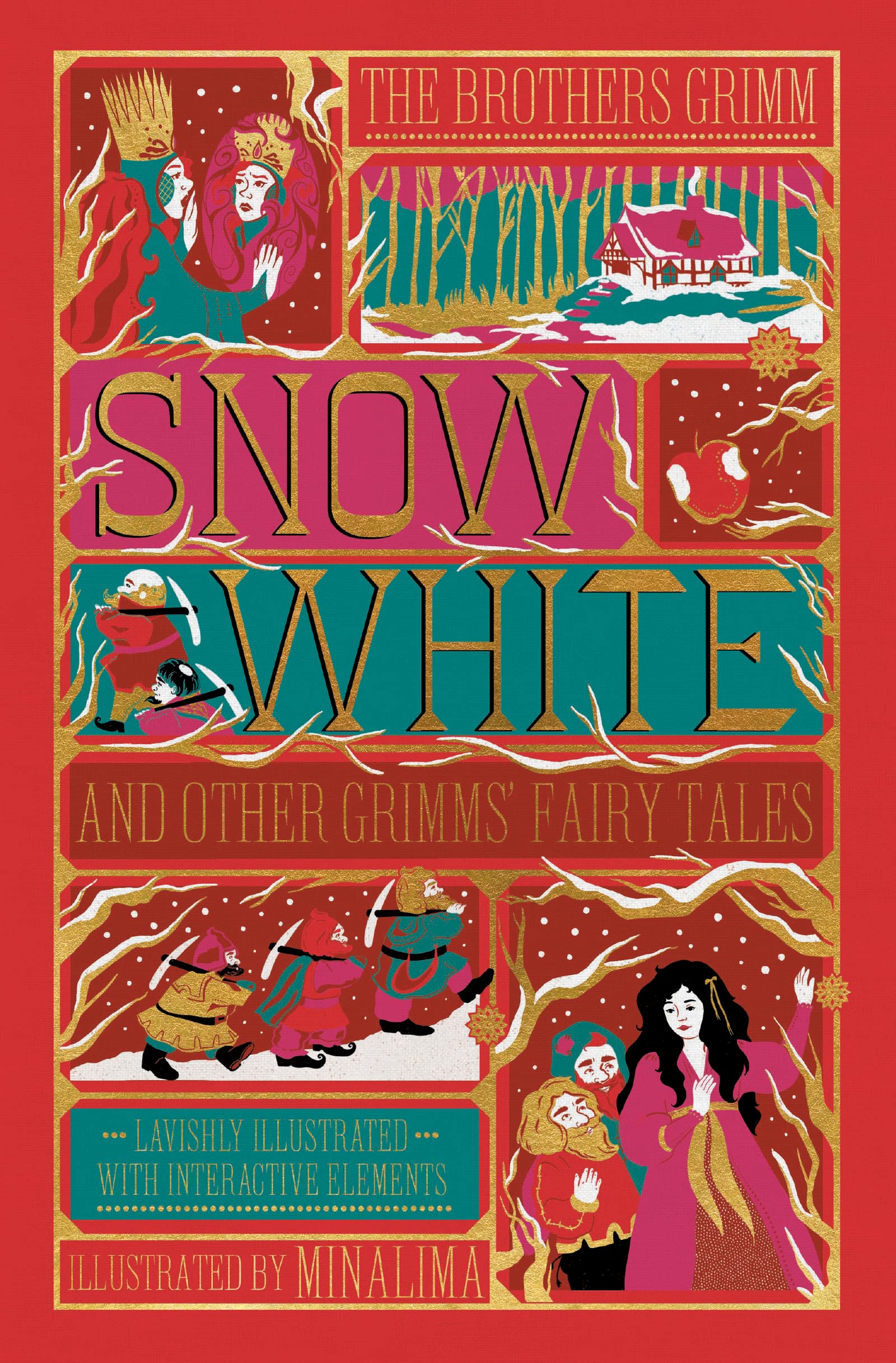 Libro: Snow White and Other Grimms' Fairy Tales (MinaLima Edition): Illustrated with Interactive Elements
