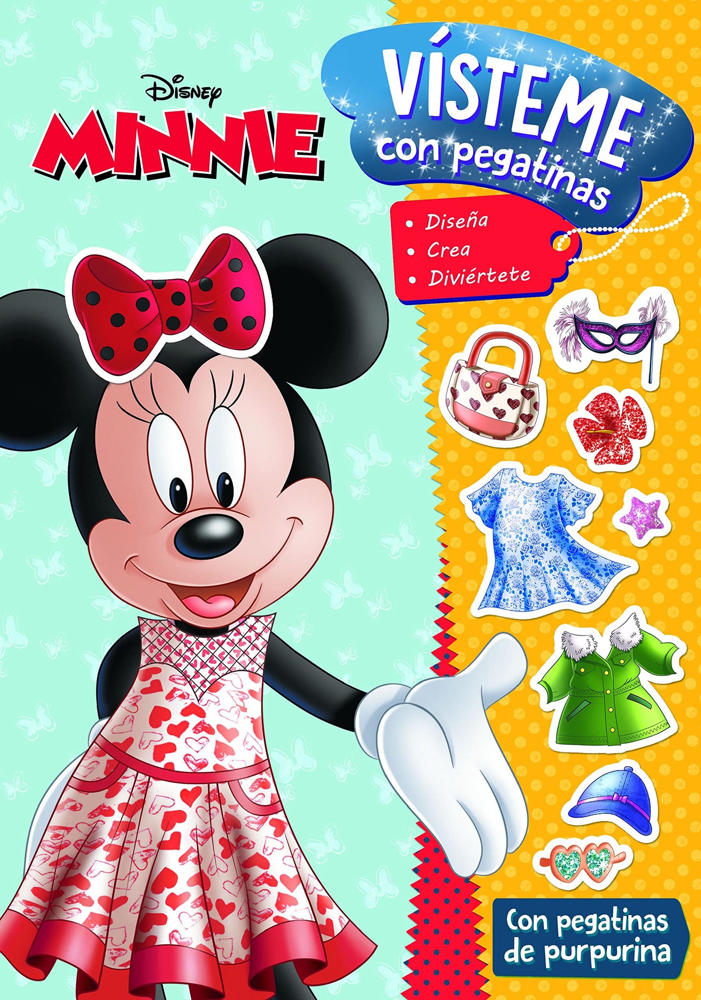 Libro: Minnie. Vísteme con pegatinas (Disney. Minnie)