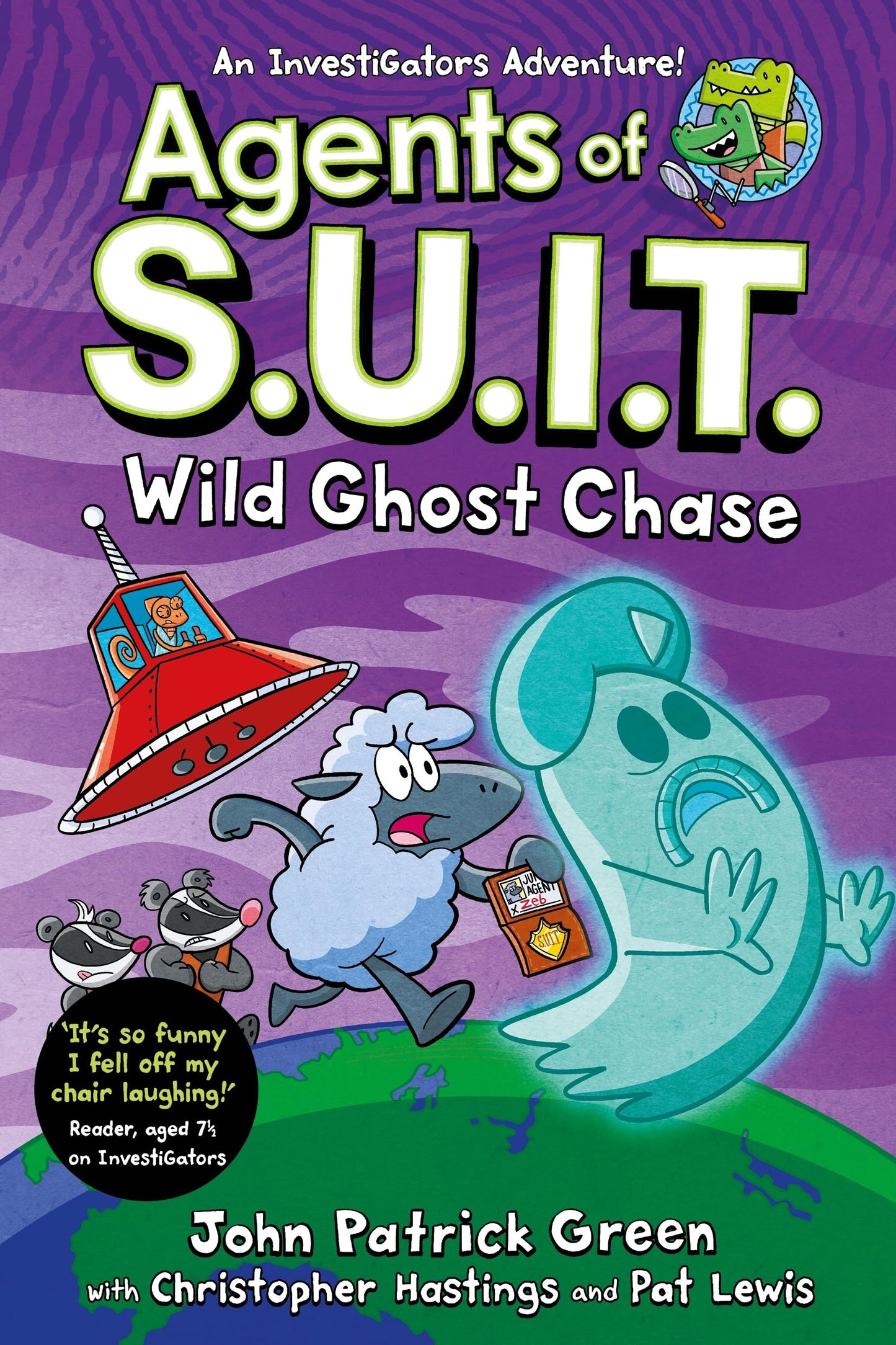 Libro: Agents of S.U.I.T.: Wild Ghost Chase : A Laugh-Out-Loud InvestiGators Comic Book Adventure!: 3