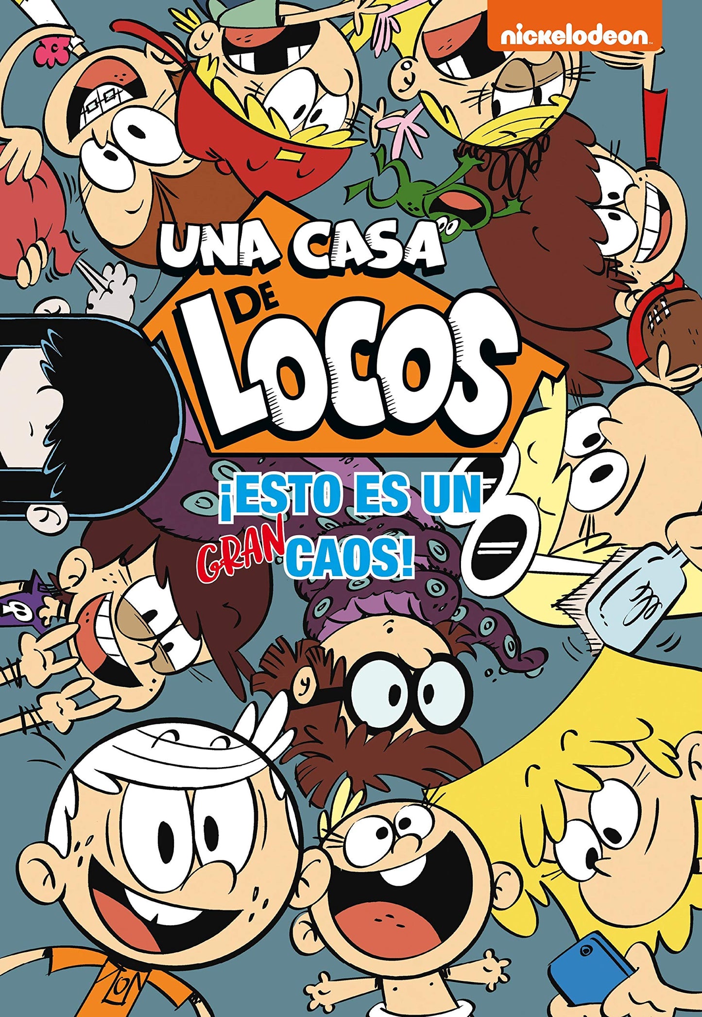 Libro: Una casa de locos. Cómic 2 - ¡Esto es un gran caos! (Nickelodeon)