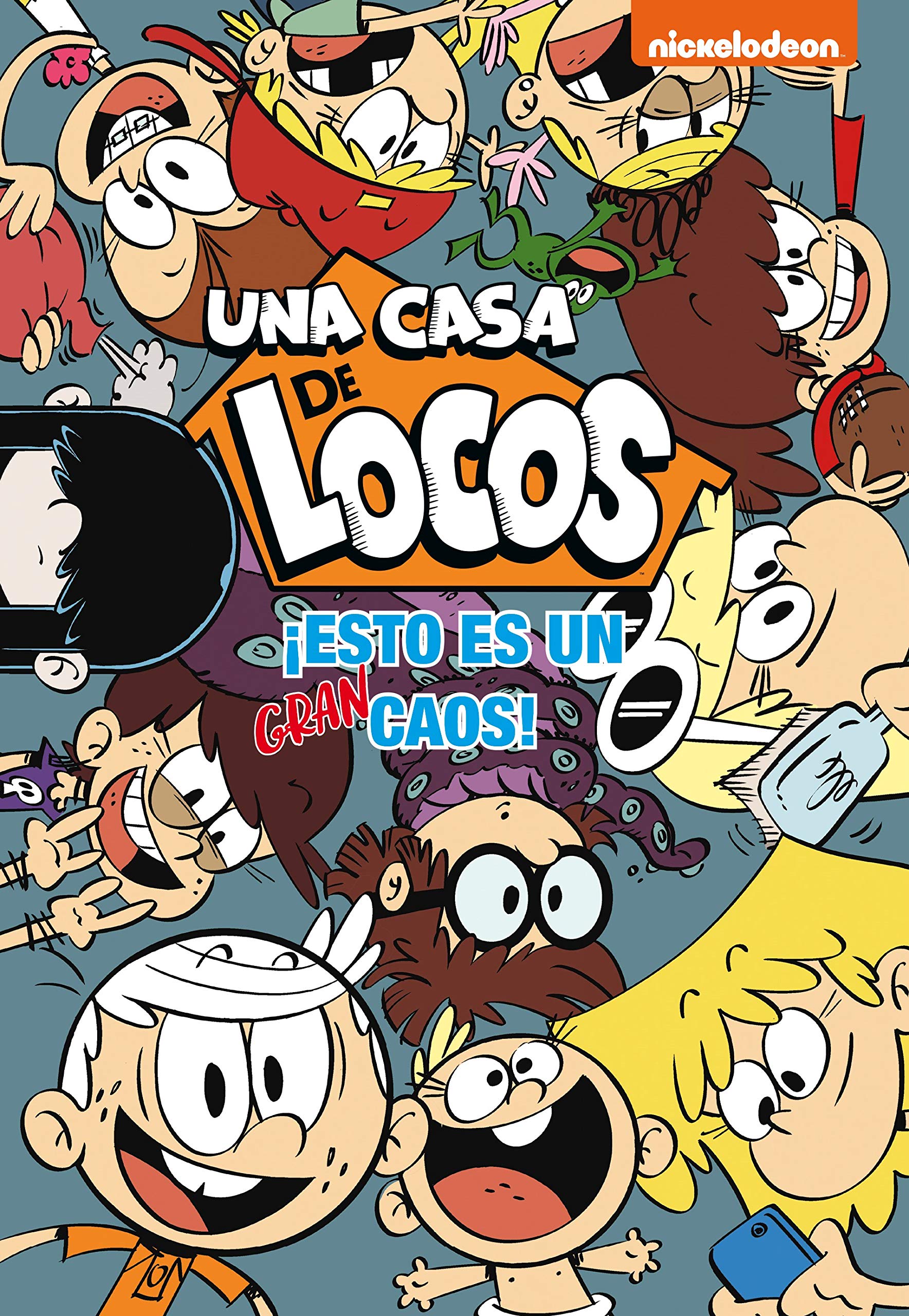 Libro: Una casa de locos. Cómic 2 - ¡Esto es un gran caos! (Nickelodeon)