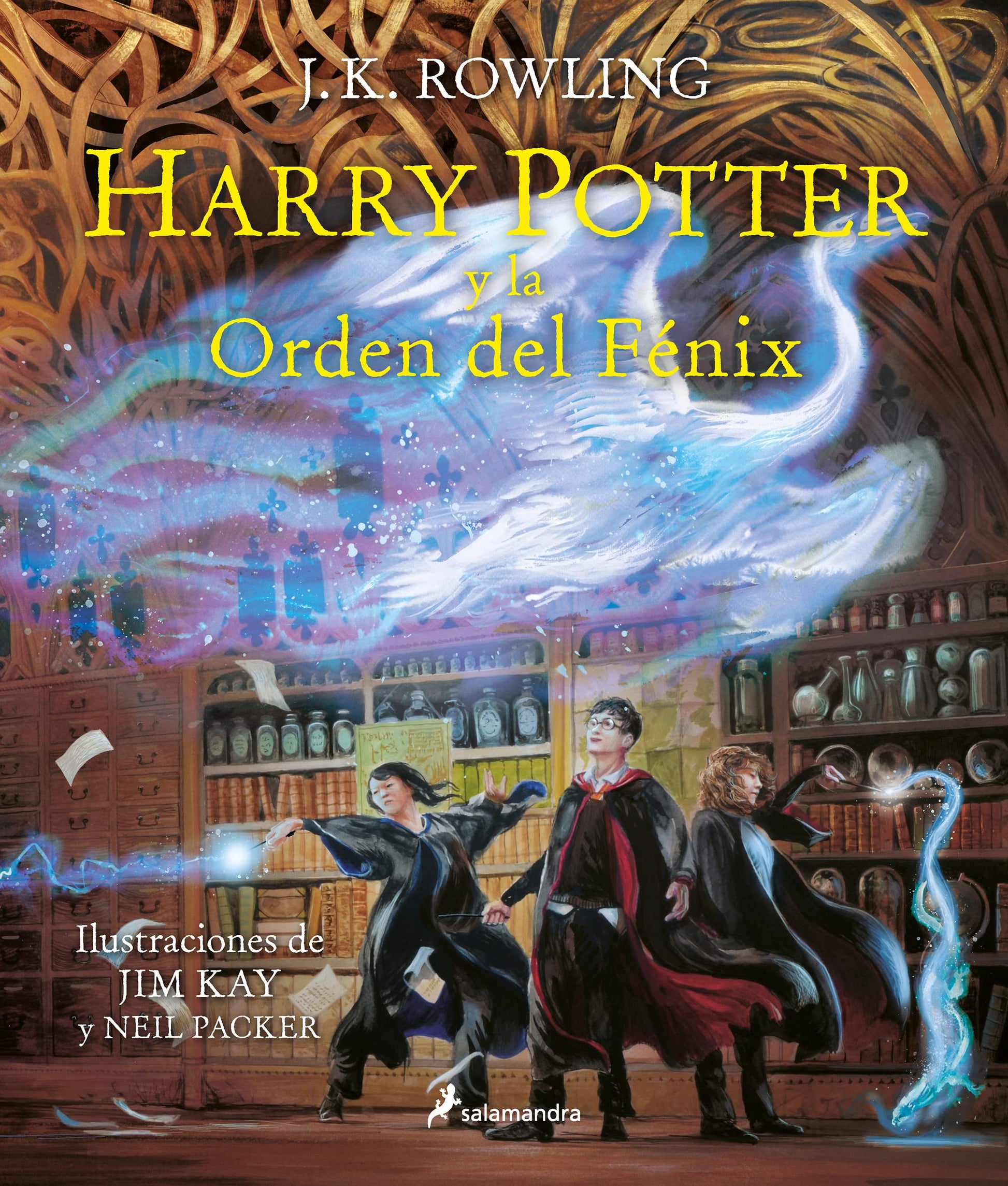 Libro: Harry Potter y la Orden del Fénix (Harry Potter [edición ilustrada] 5): Edición de lujo totalmente ilustrada a color