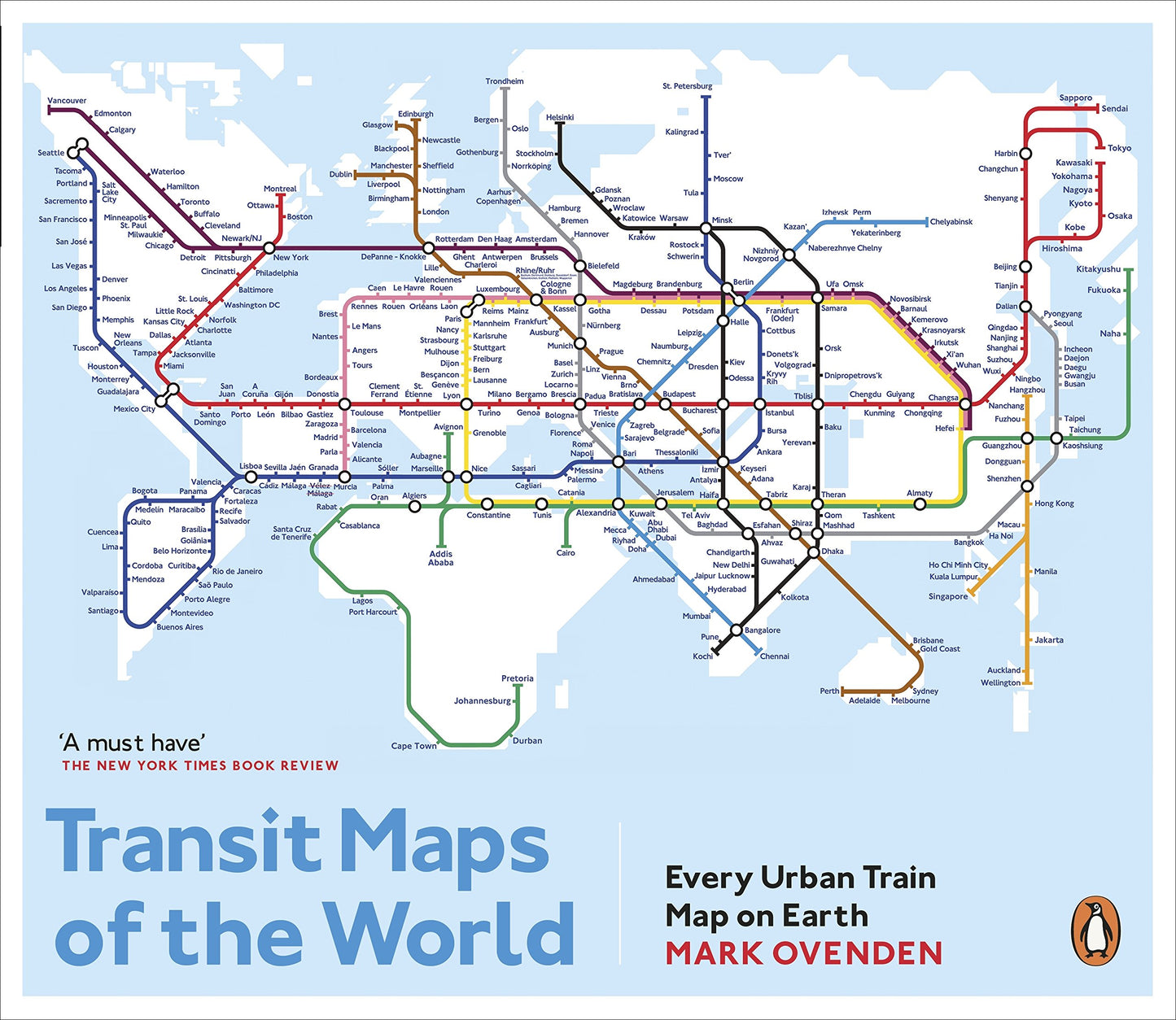 Libro: Transit Maps of the World: Every Urban Train Map on Earth [Idioma Inglés]