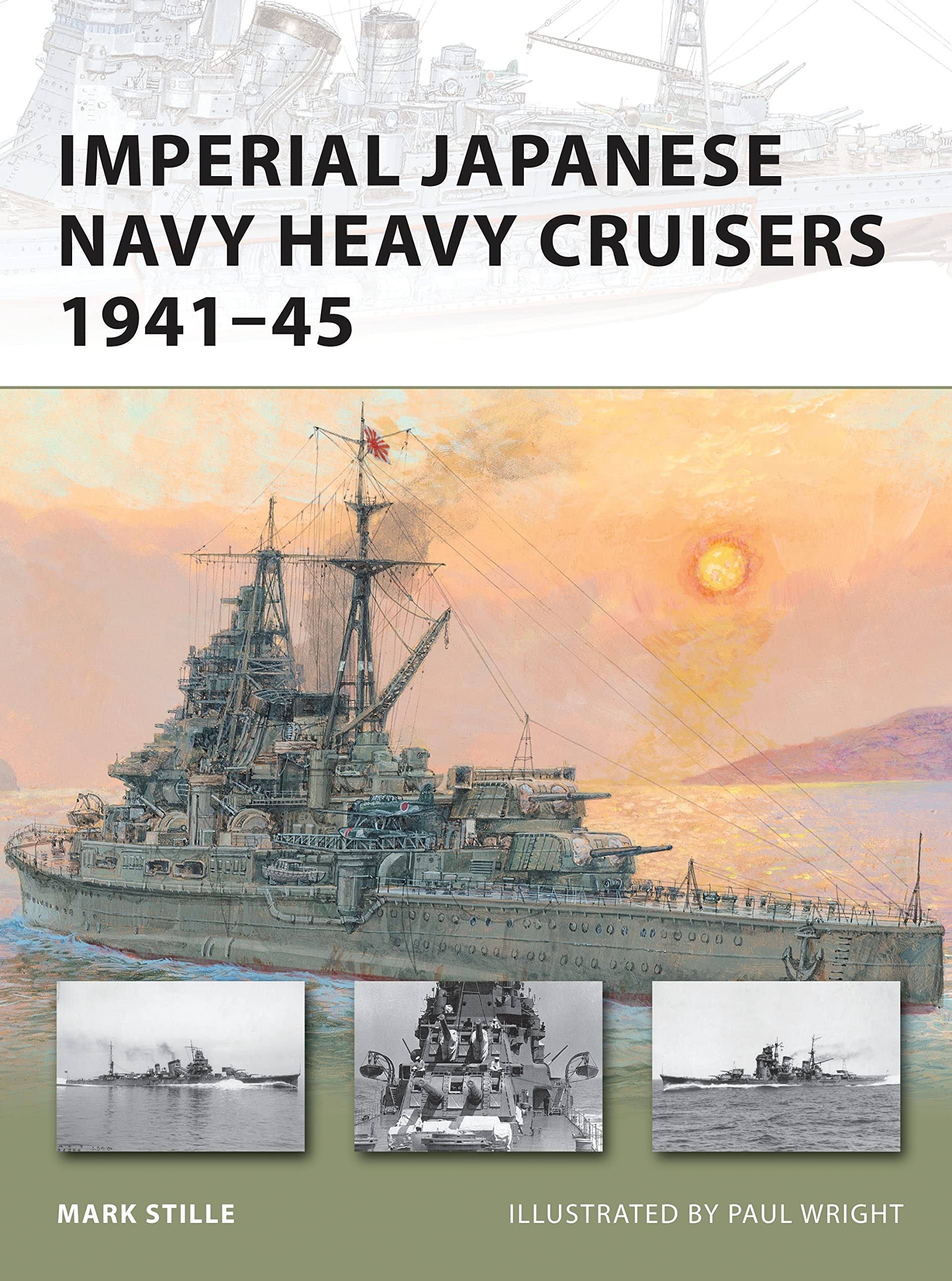 Libro: Imperial Japanese Navy Heavy Cruisers 1941–45 (New Vanguard, 176)
