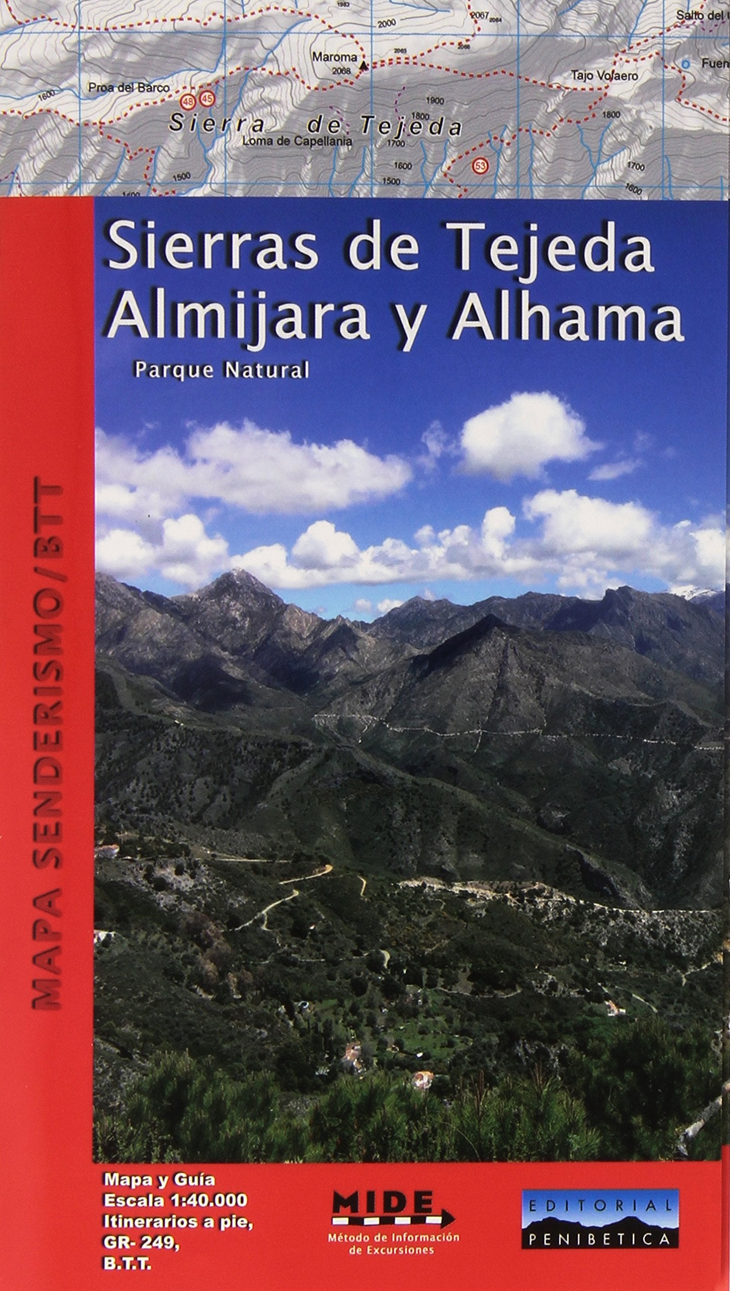 Libro: Sierra Tejedas Almijara y Alhama: parque Natural