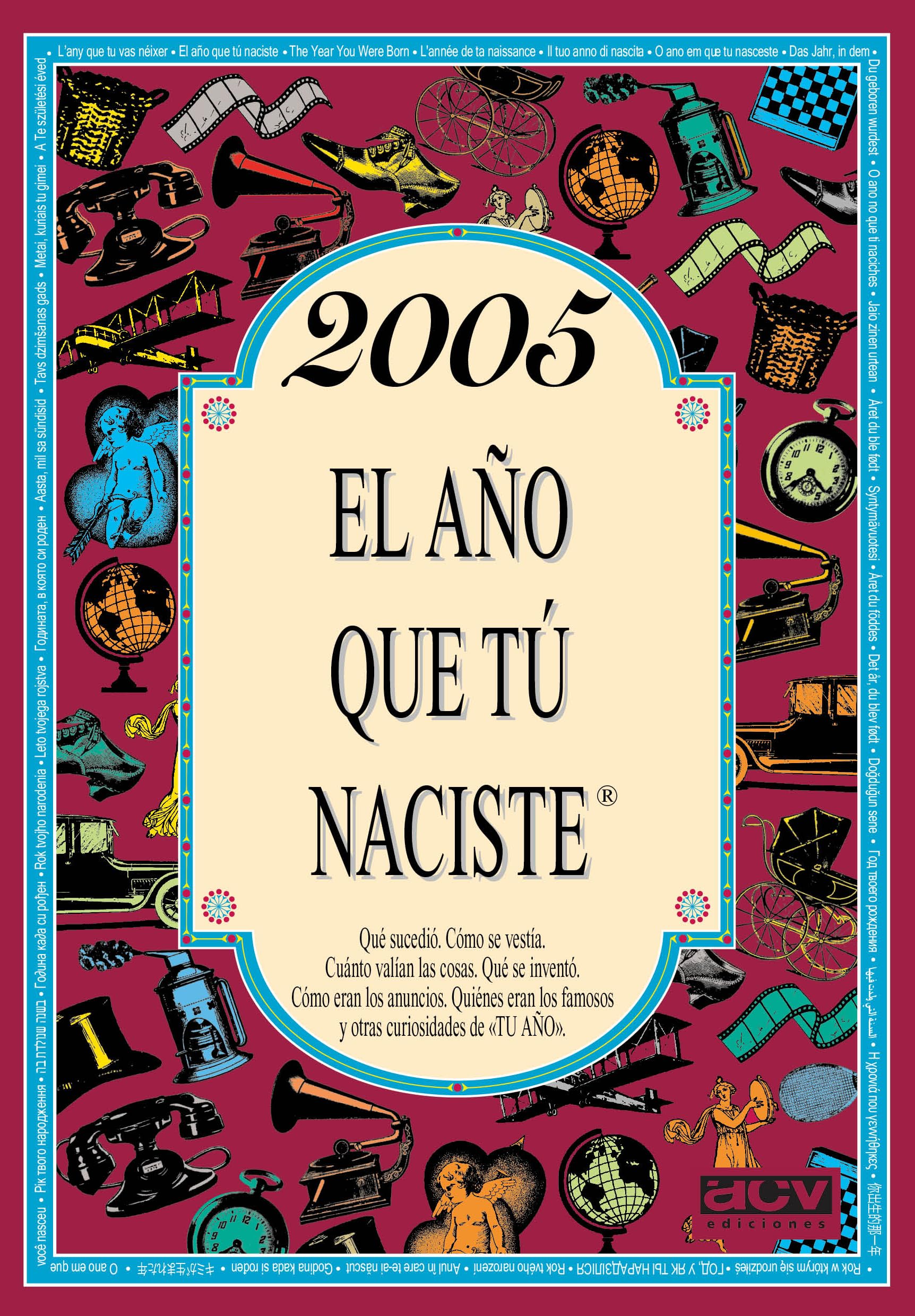 2005 EL AÑO QUE TÚ NACISTE - Regalo de cumpleaños ideal para quienes cumplen 21 años en 2026