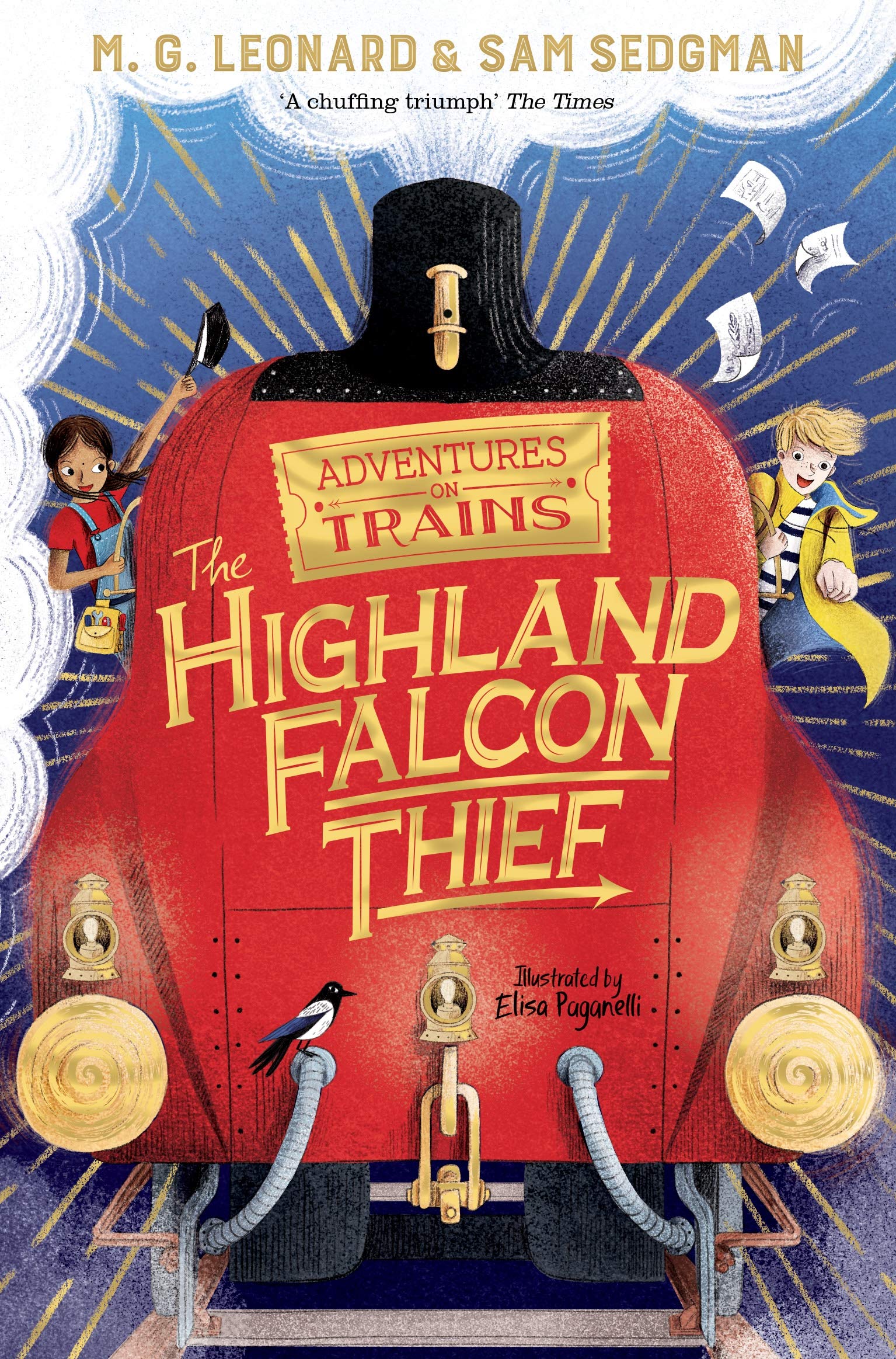 Libro: The Highland Falcon Thief (Adventures on Trains)