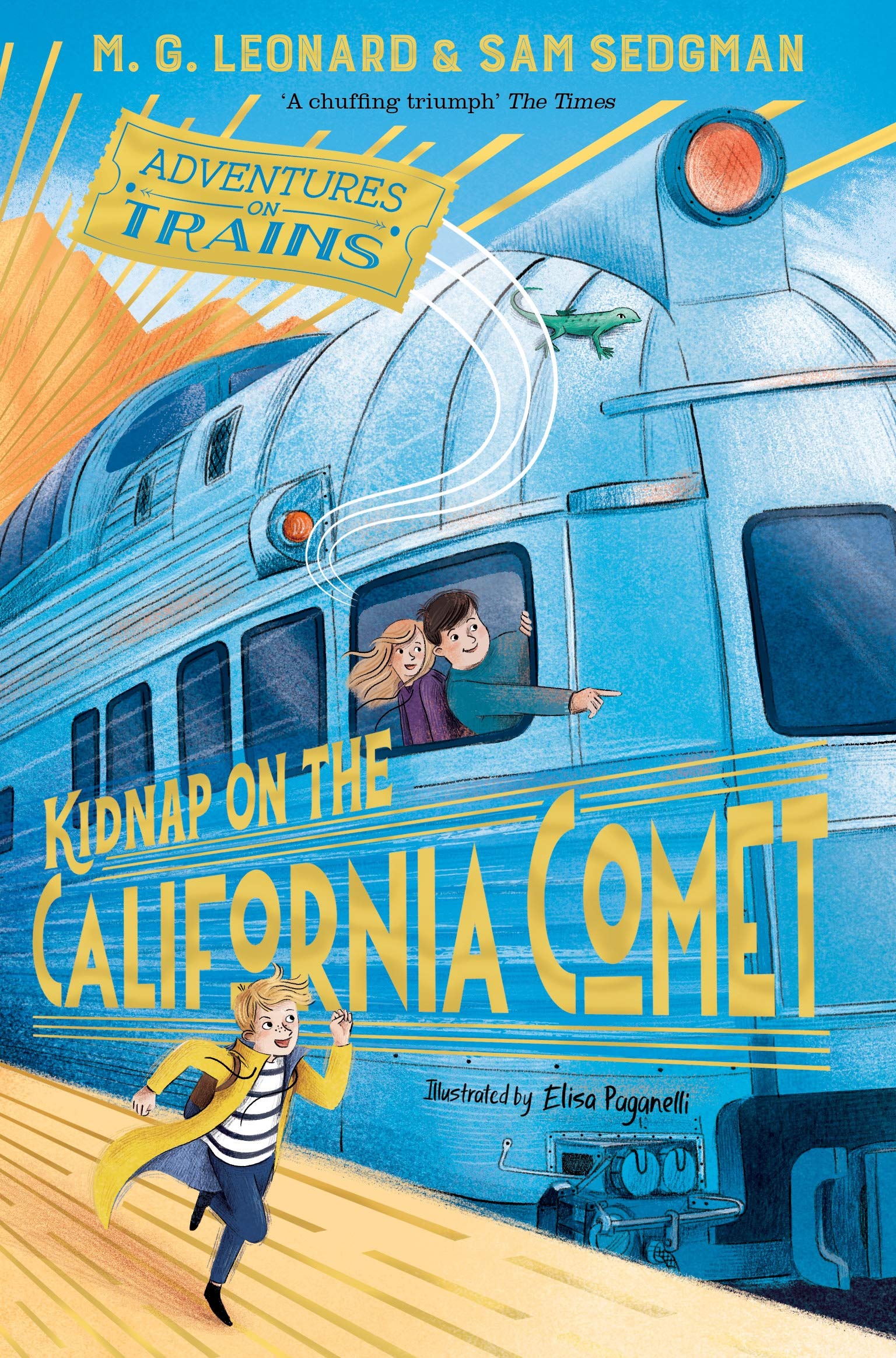 Libro: Kidnap on the California Comet: 2 (Adventures on Trains)