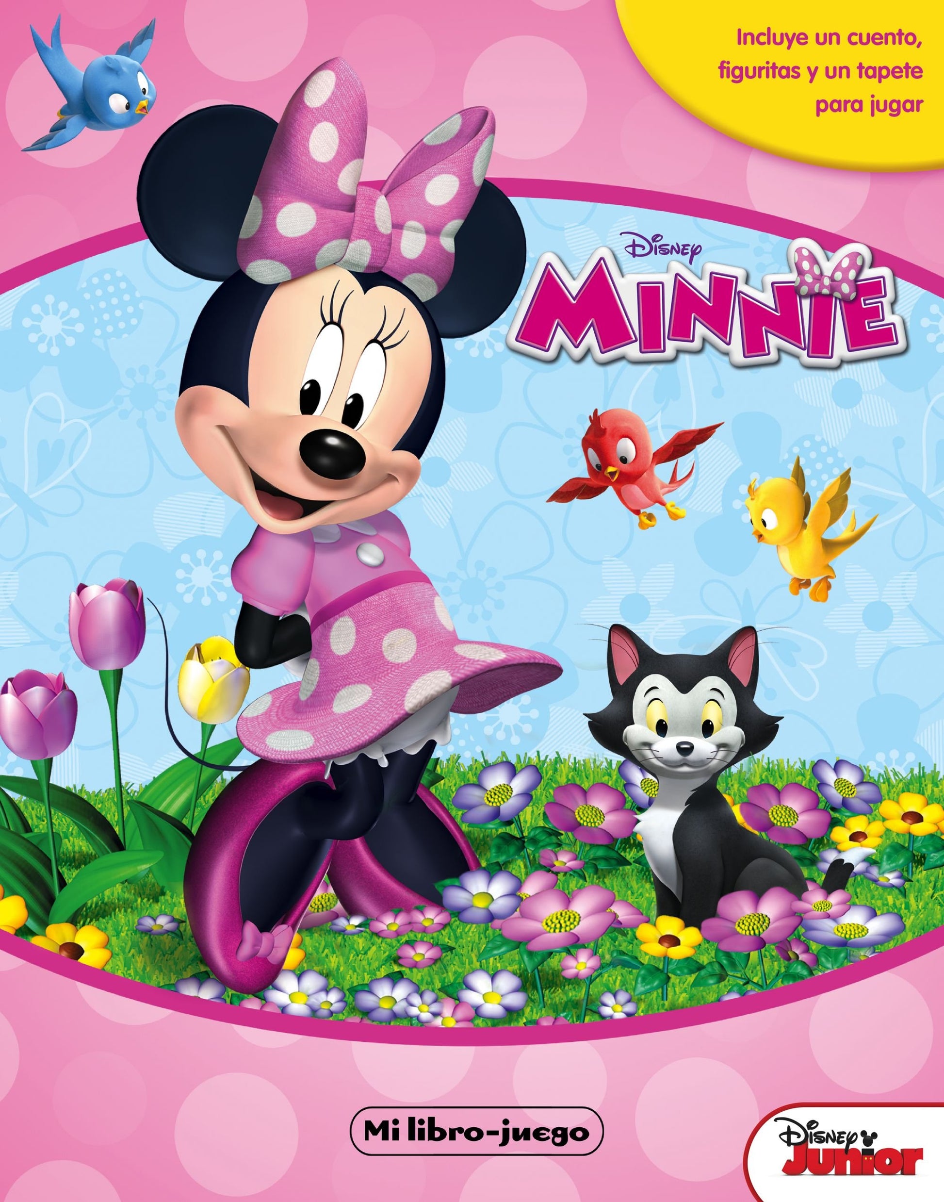 Libro: Minnie Mouse. Libroaventuras: Incluye un cuento, figuritas y un tapete