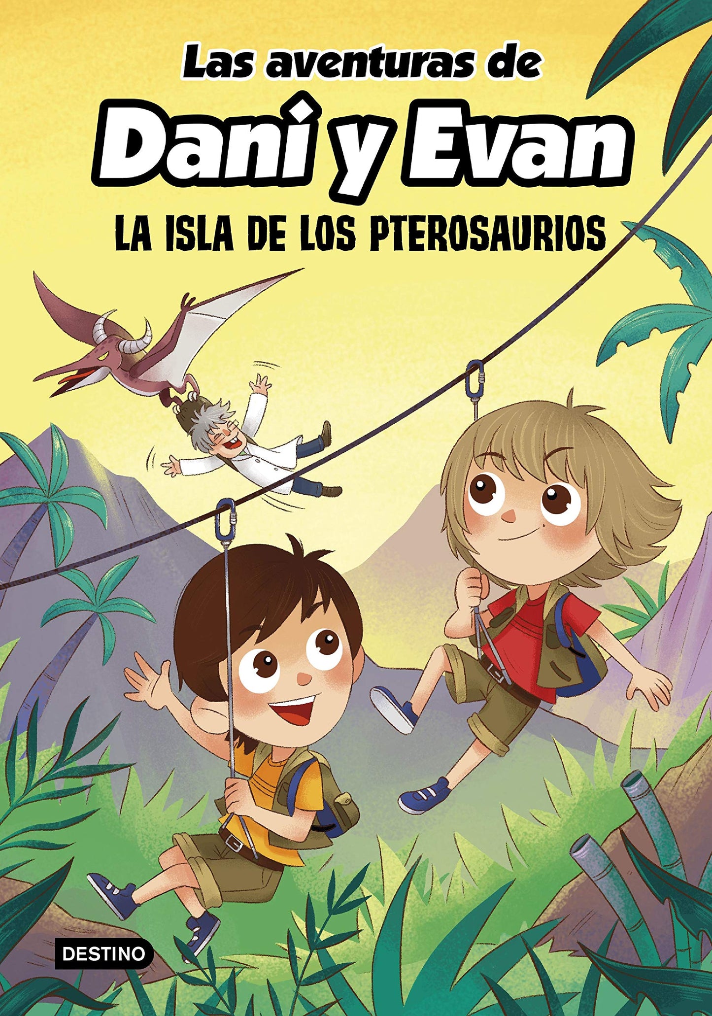 Las aventuras de Dani y Evan. La isla de los pterosaurios: 2 (Jóvenes influencers)