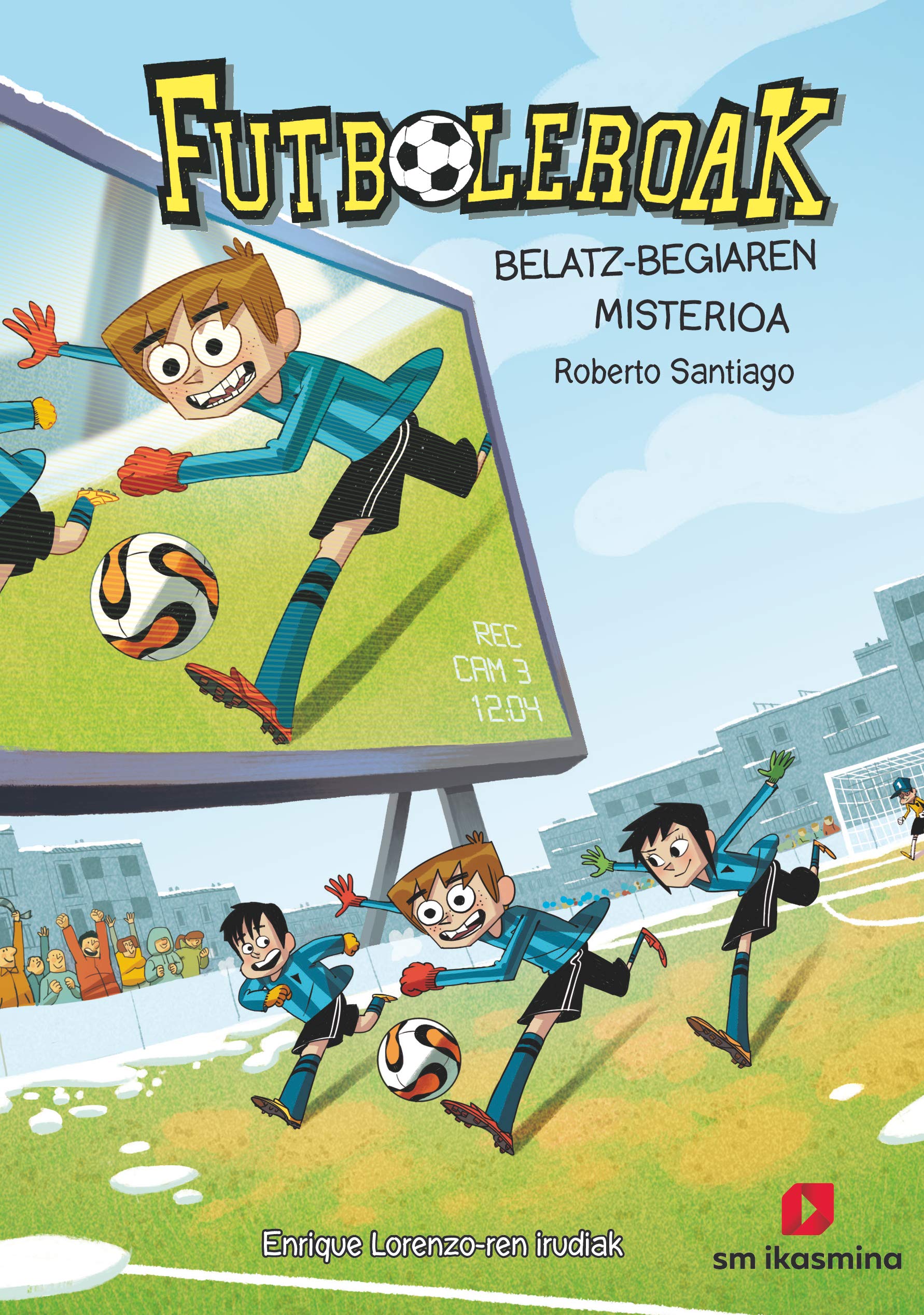 Libro: Futboleroak 4: Belatz-Begiaren misterioa