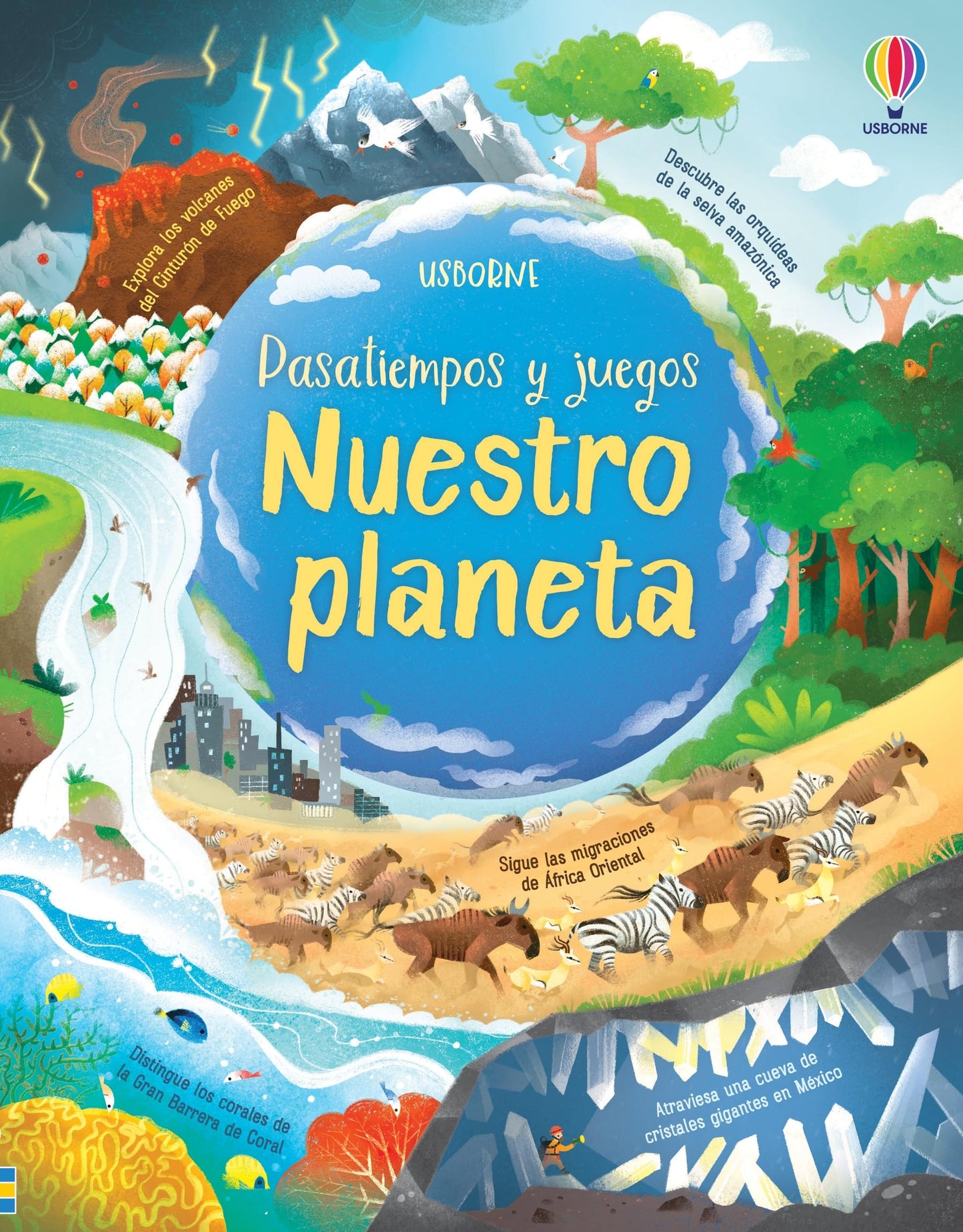 Libro: Pasatiempos y juegos nuestro planeta