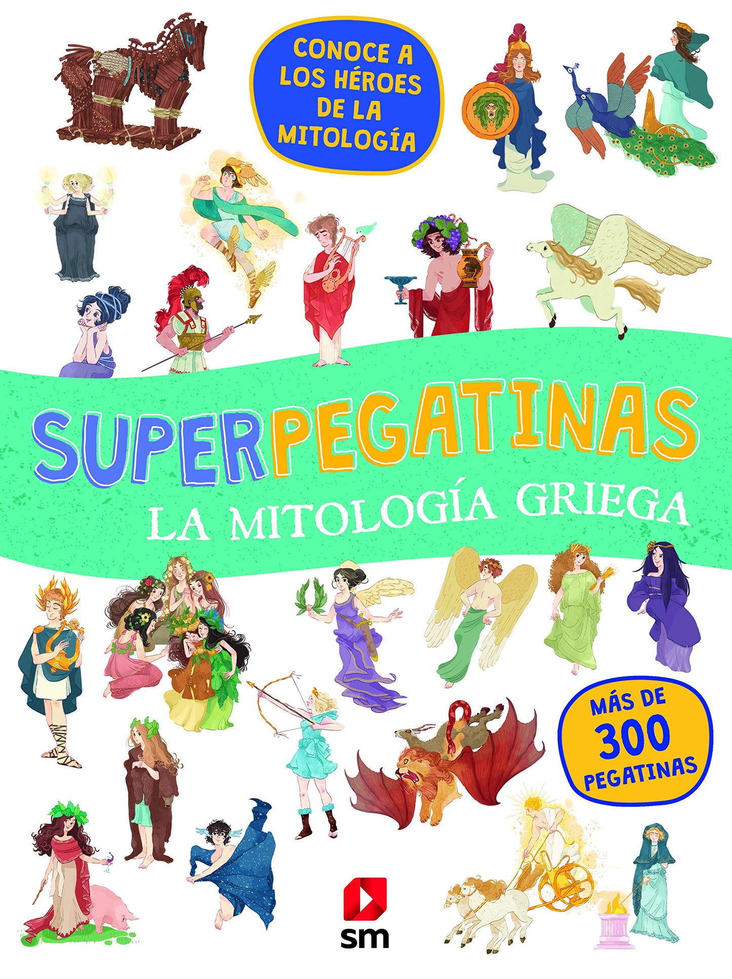 Superpegatinas La mitología griega (Pegatinas)