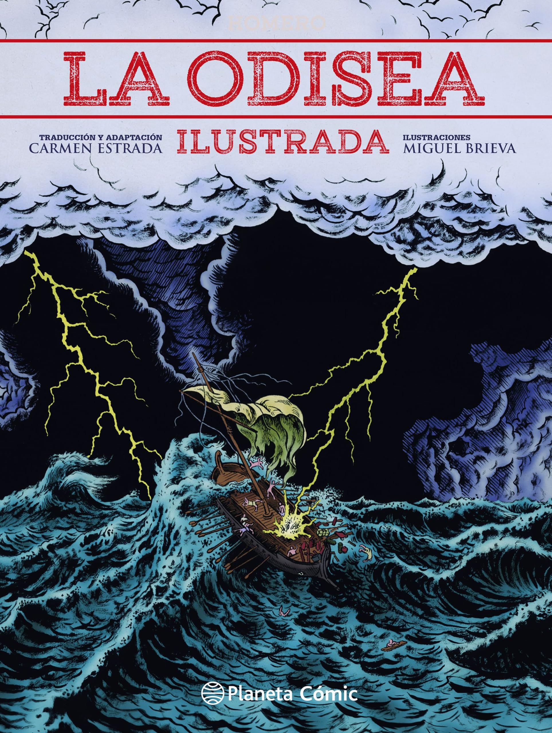 Libro: La Odisea ilustrada (Novela gráfica)