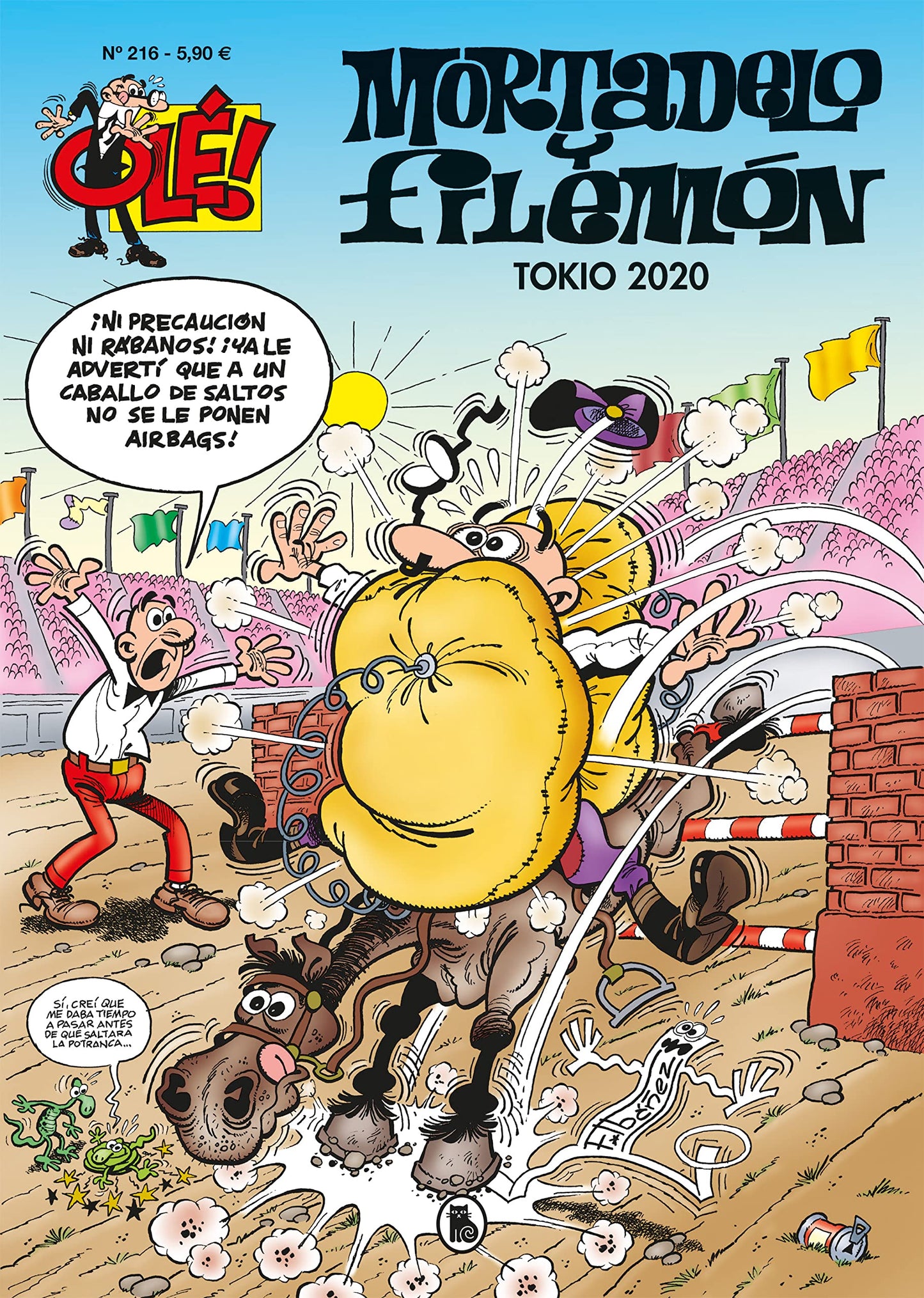 Libro: Mortadelo y Filemón. Tokio 2020 (Olé! Mortadelo 216) (Bruguera Clásica)