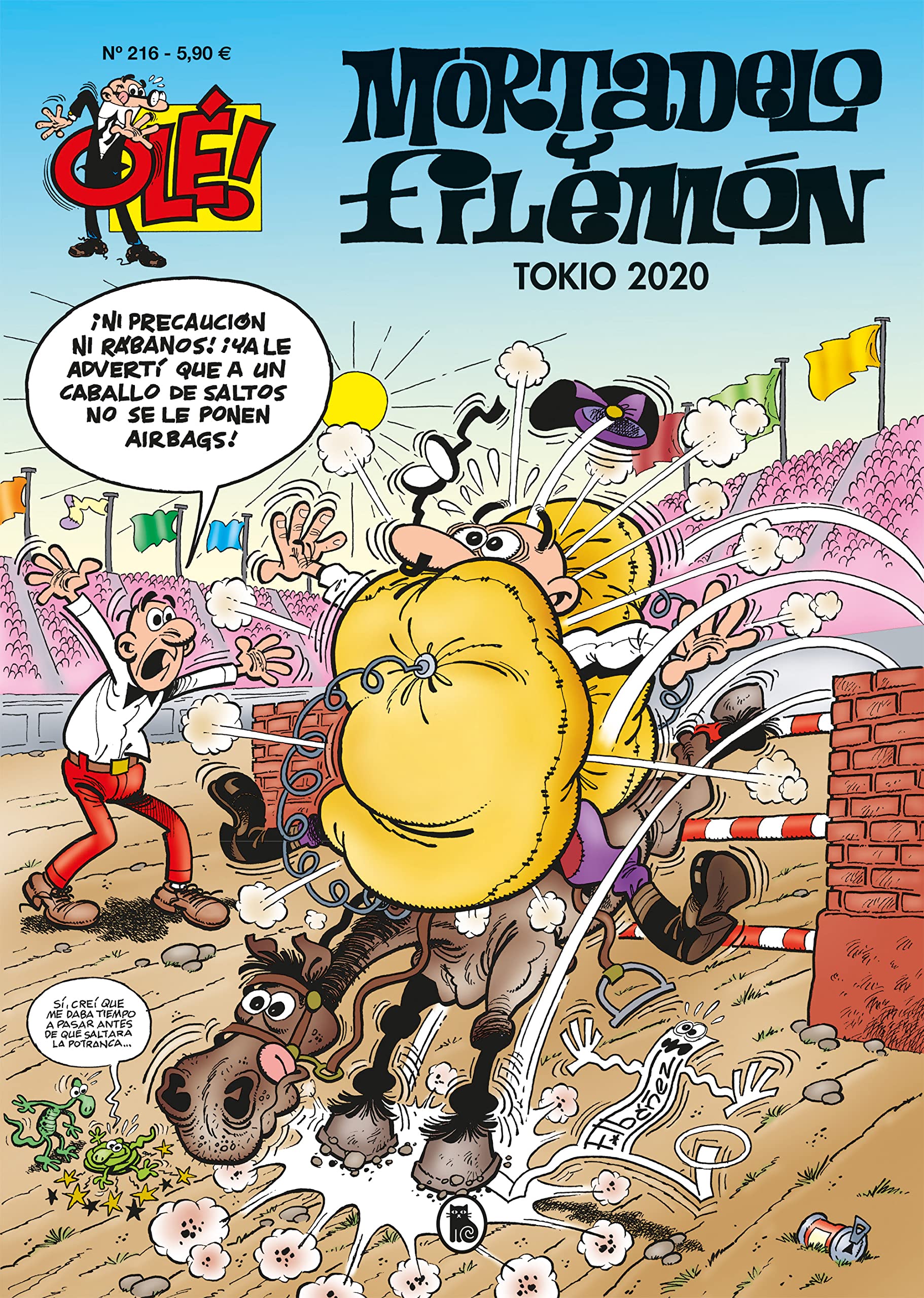Libro: Mortadelo y Filemón. Tokio 2020 (Olé! Mortadelo 216) (Bruguera Clásica)
