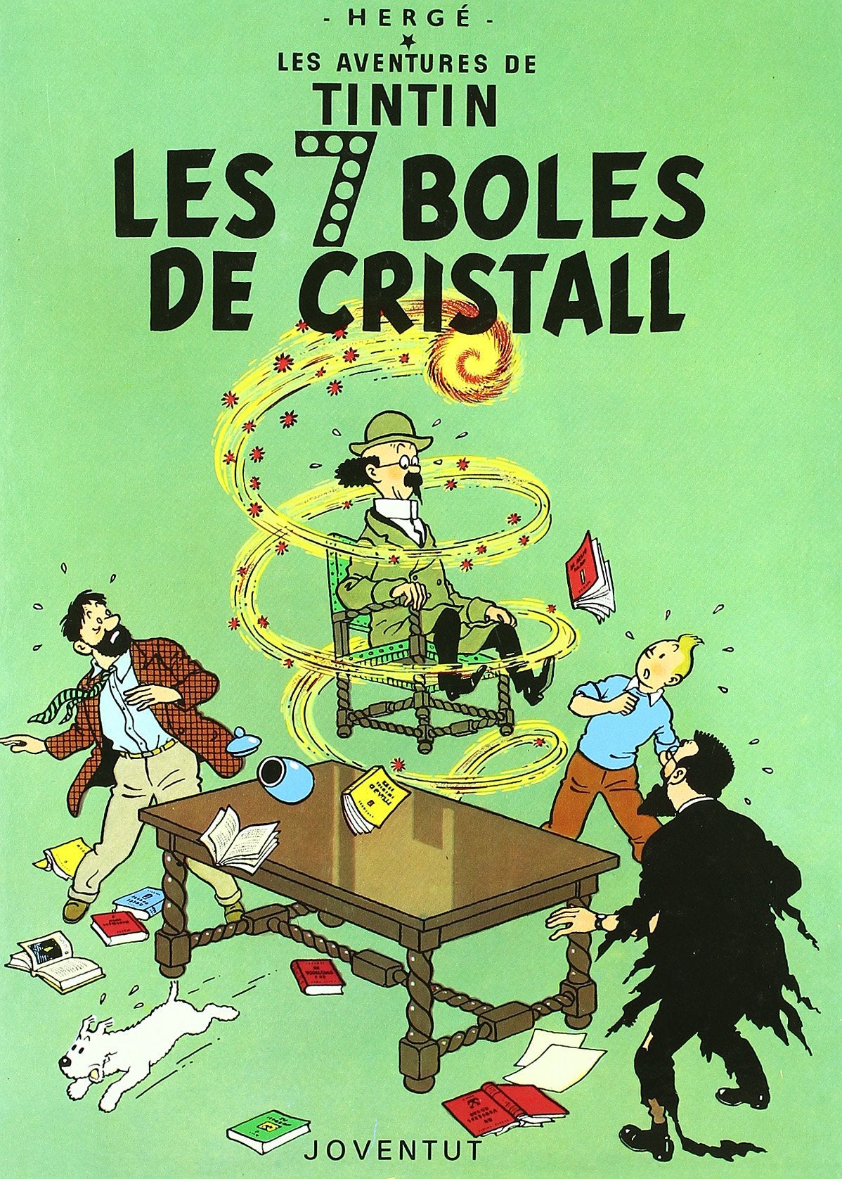Libro: Les set boles de cristall (LES AVENTURES DE TINTIN CATALA)