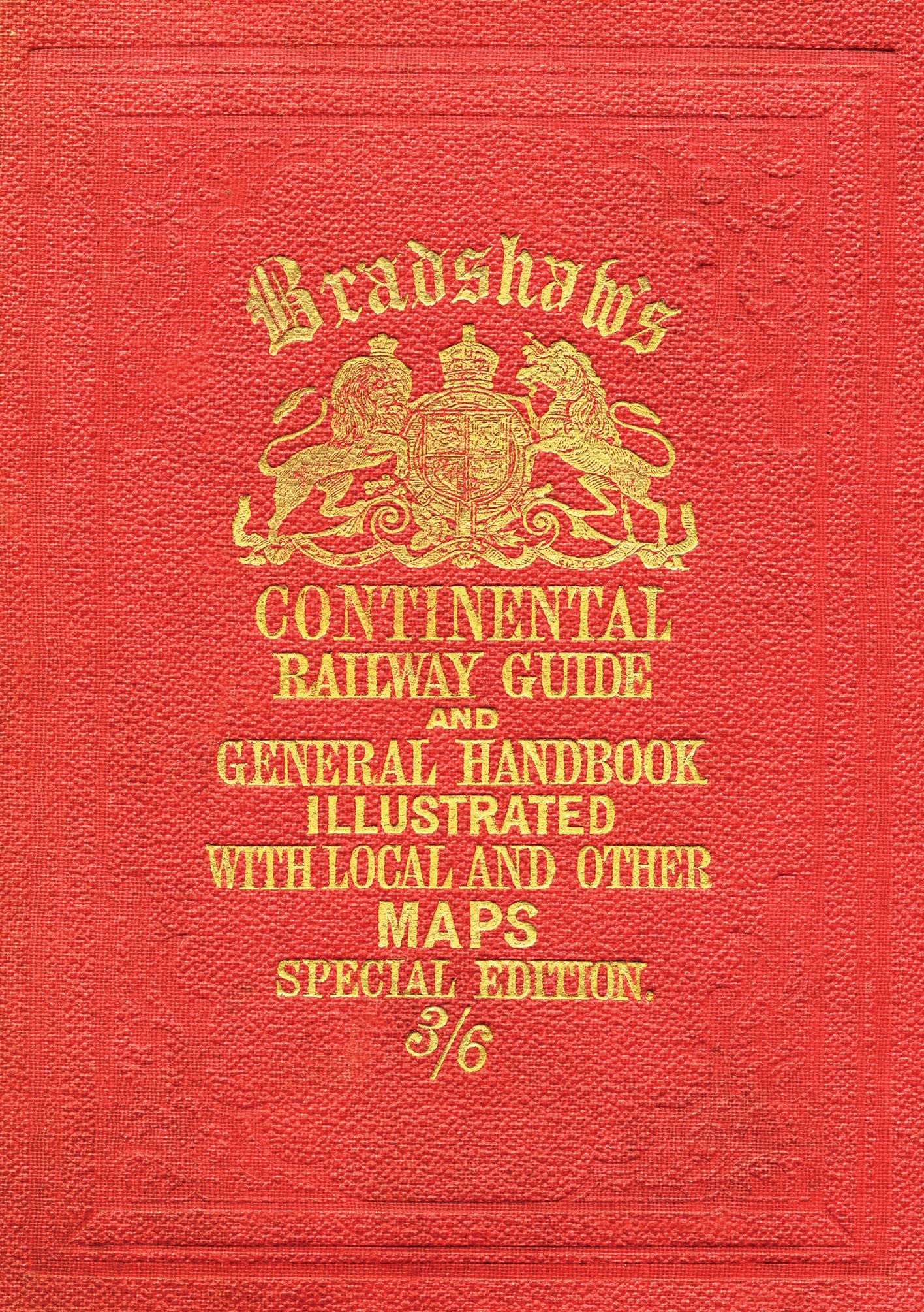 Libro: Bradshaw’s Continental Railway Guide (full edition) (Old House) [Idioma Inglés]
