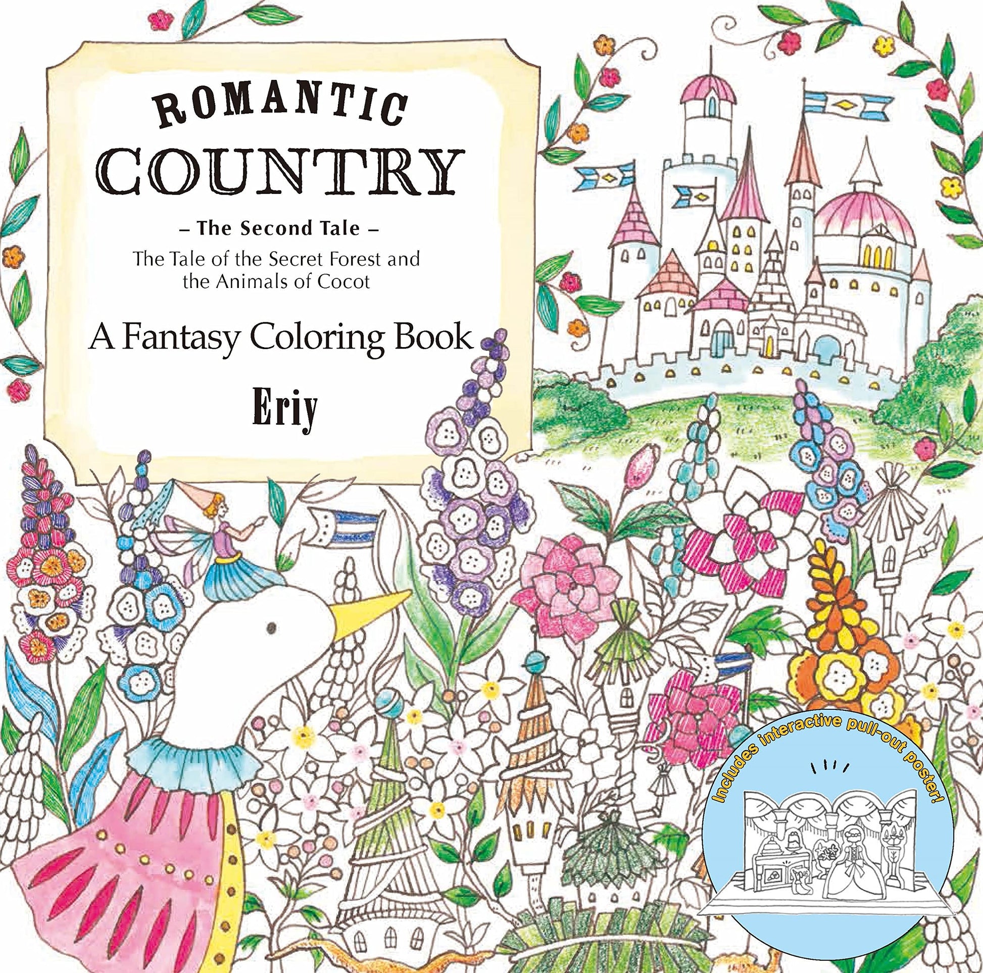 Libro: Romantic Country: The Second Tale: A Fantasy Coloring Book