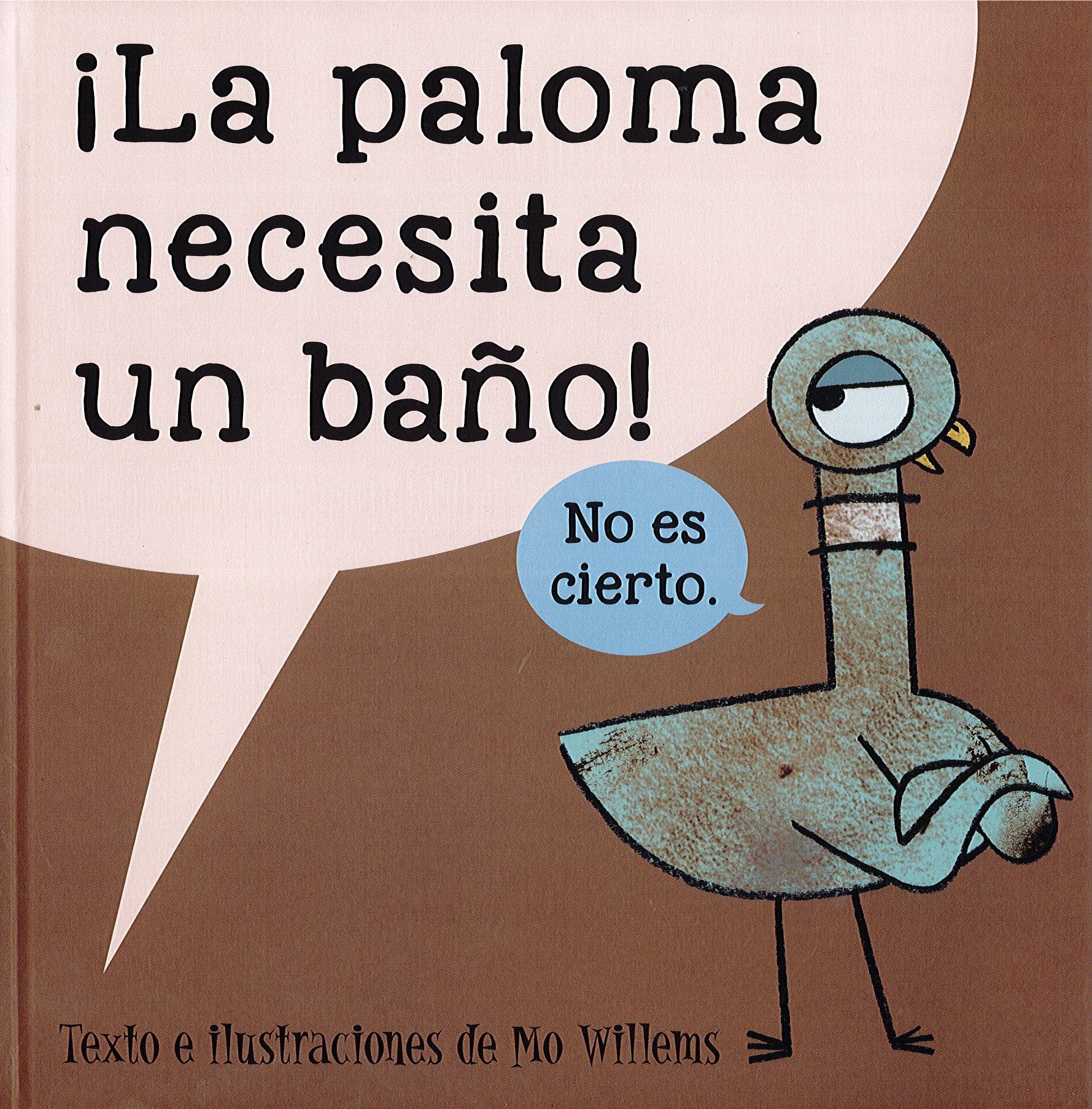 Libro: Paloma necesita un baño! (Álbums Locomotora)