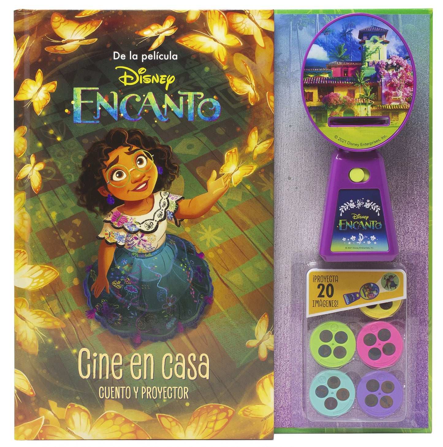 Libro: Encanto. Cine en casa: Cuento y proyector (Disney. Encanto)