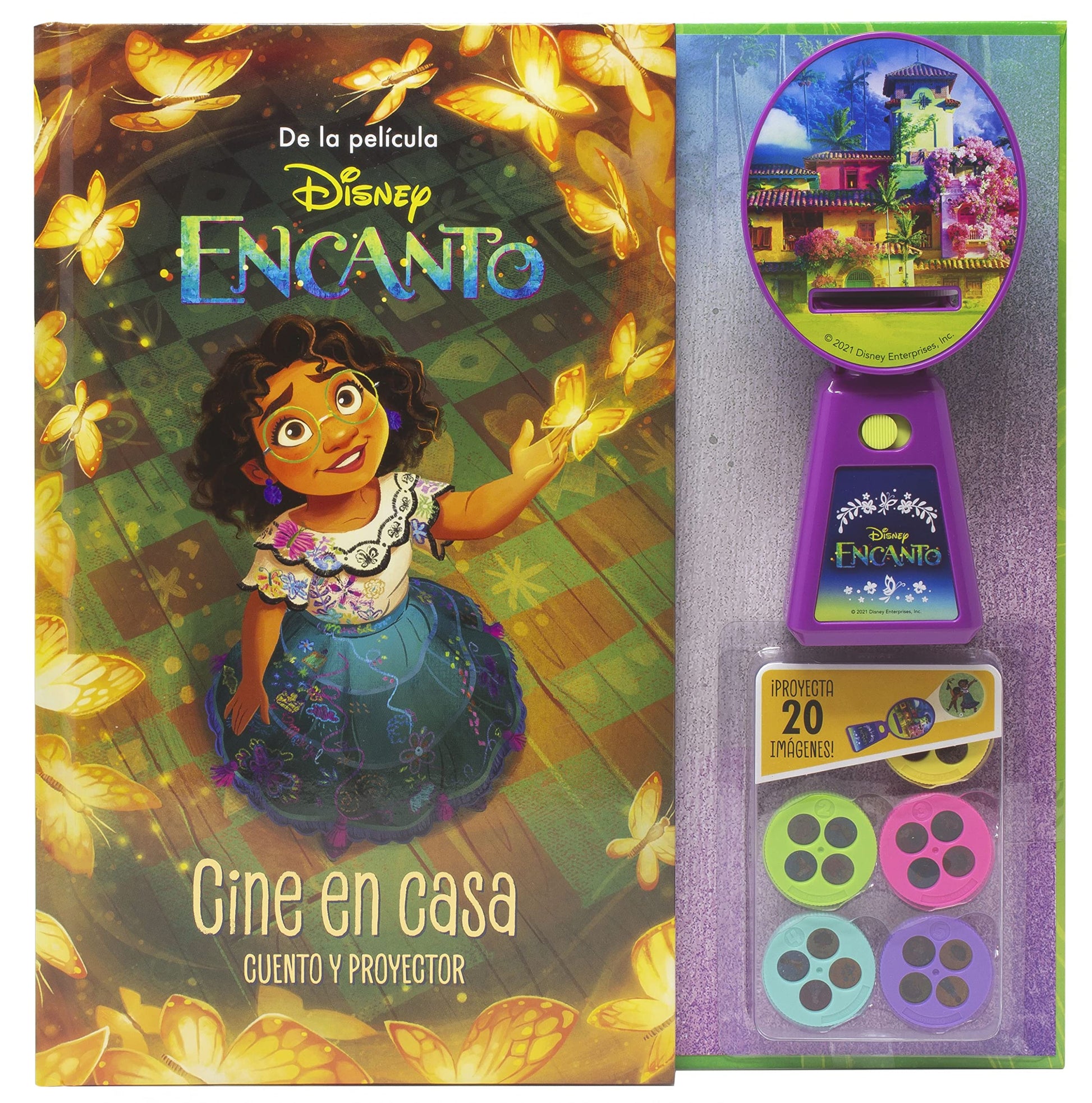 Libro: Encanto. Cine en casa: Cuento y proyector (Disney. Encanto)
