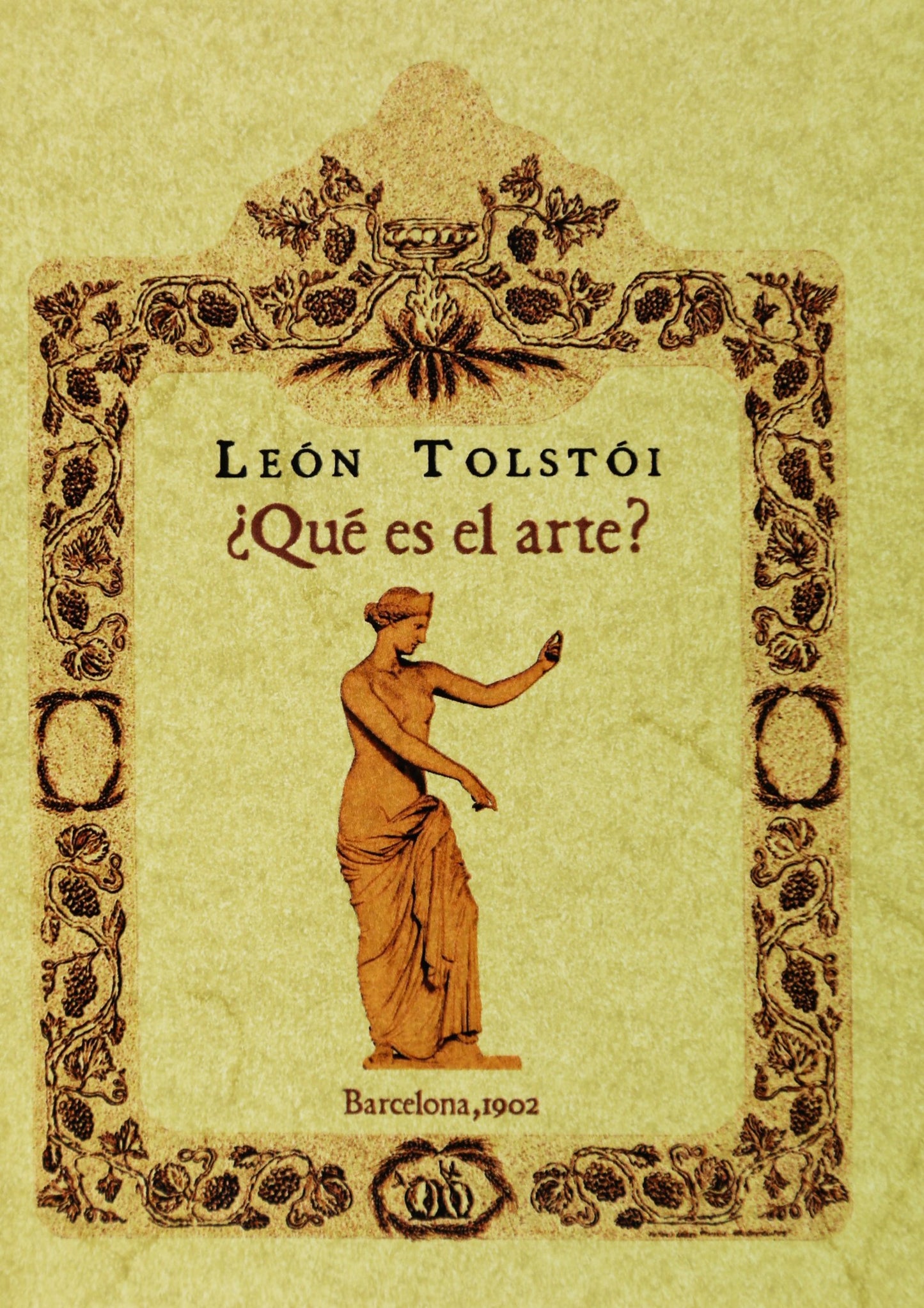 Libro: ¿Qué es el arte? (SIN COLECCION)