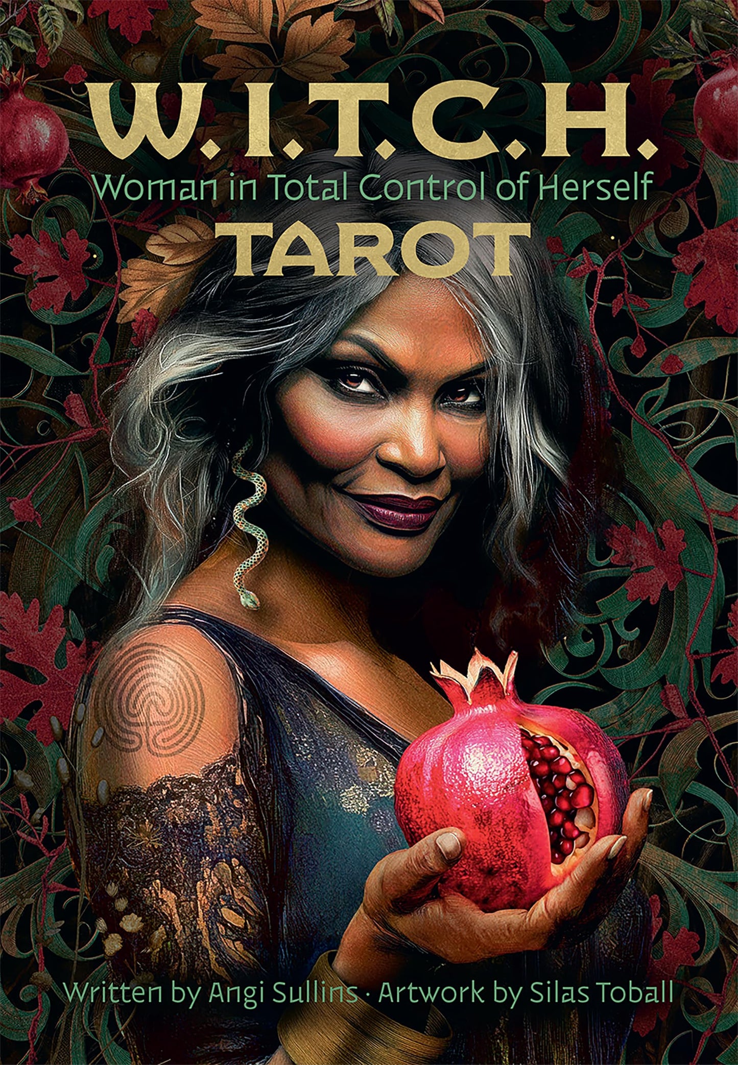 Libro: W.I.T.C.H. Tarot: Woman In Total Control of Herself, Feminine Empowerment Tarot Cards for Witches, Gold Gilt-Edged Deck, 208-Page Illustrated ... Pouch, Enchanting Collage Style Art