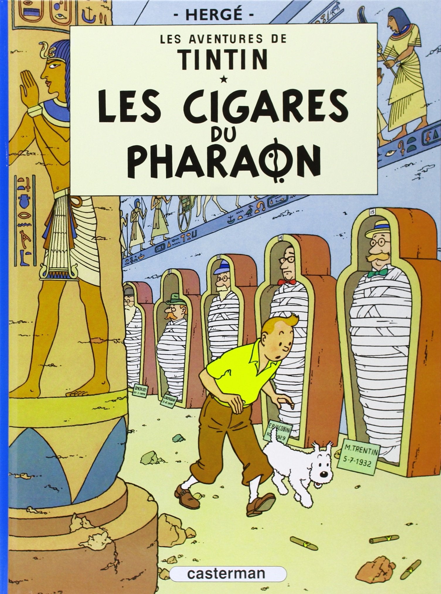Libro: Les aventures de Tintin : Les Cigares du pharaon - Tome 4 (Les aventures de Tintin, 1) (French Edition)