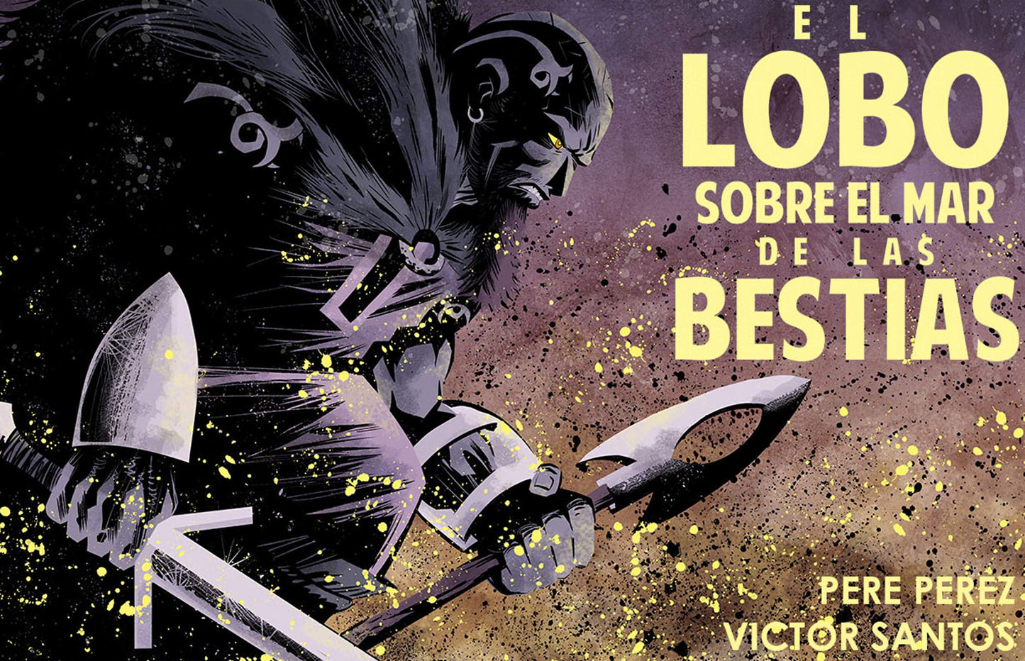 Libro: El lobo sobre el mar de bestias (novela gráfica)