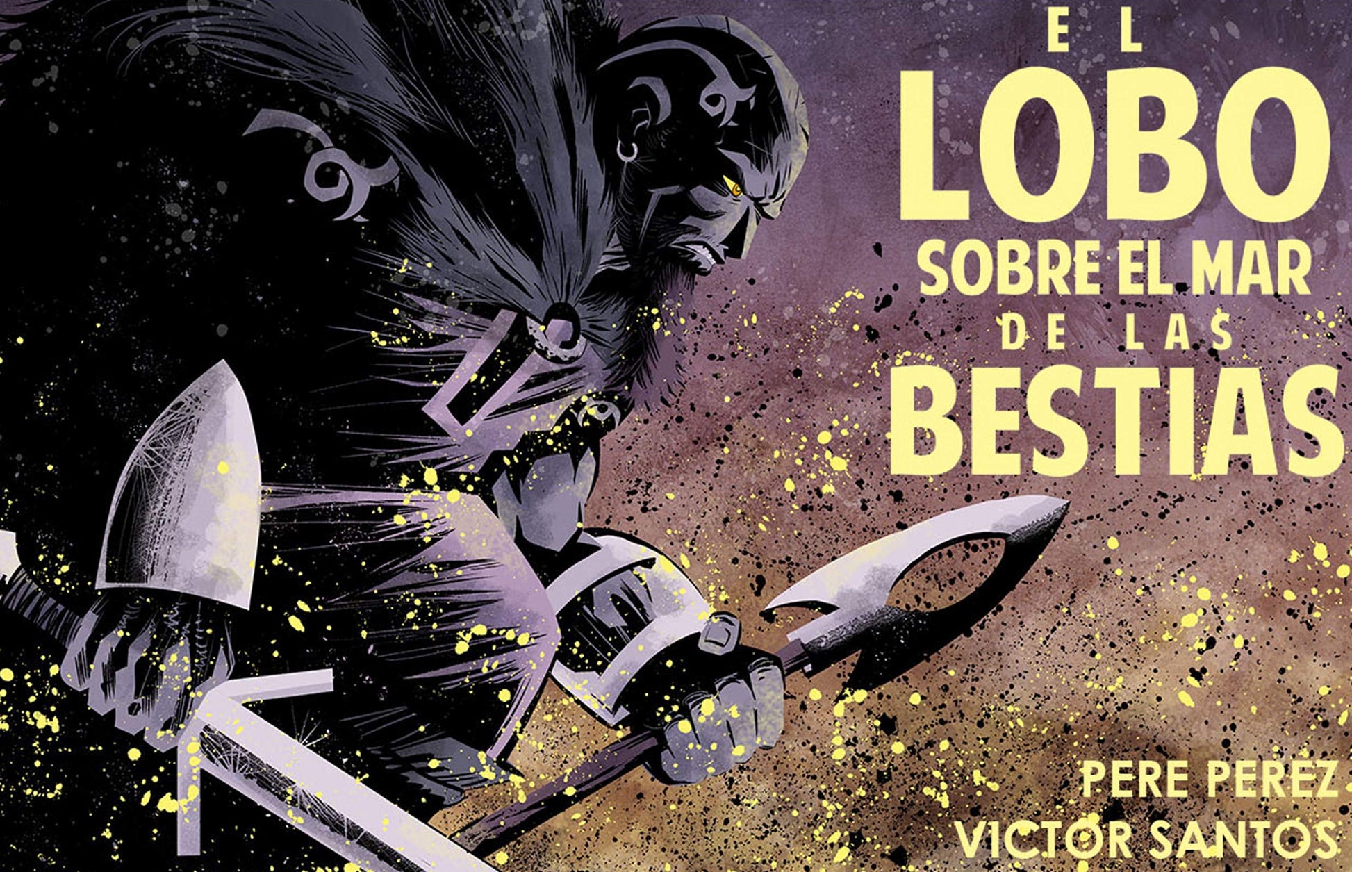Libro: El lobo sobre el mar de bestias (novela gráfica)