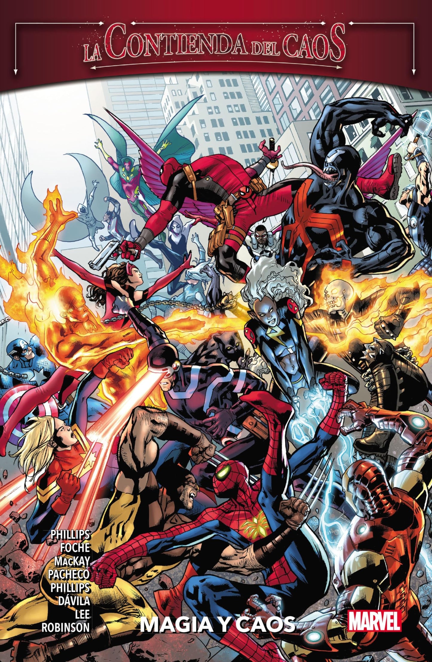 Libro: 100% Marvel la contienda del caos