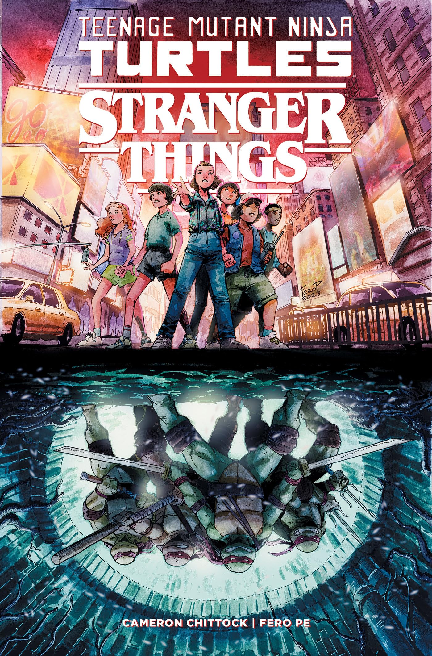 Libro: Teenage Mutant Ninja Turtles x Stranger Things