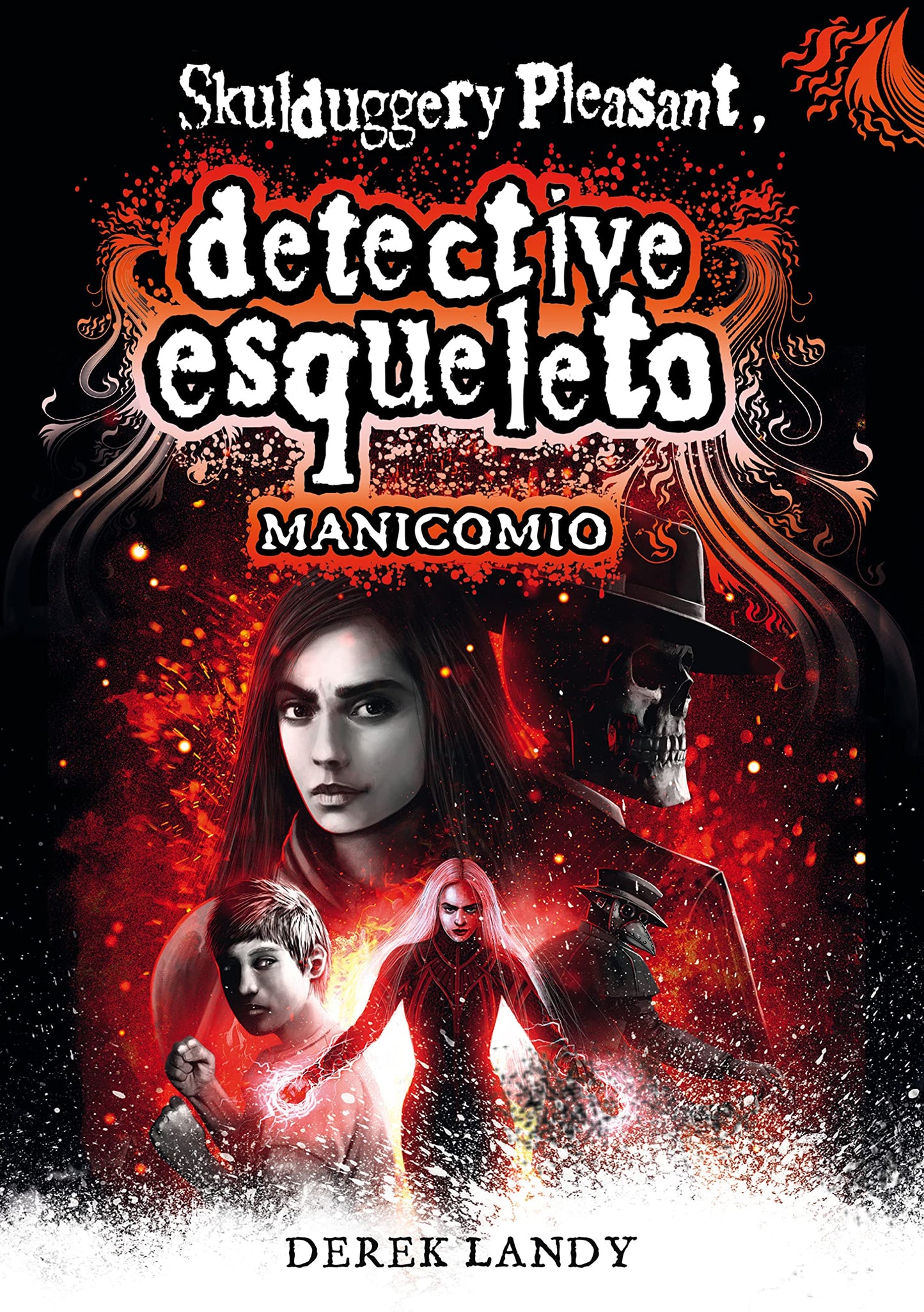 Libro: Detective esqueleto: Manicomio