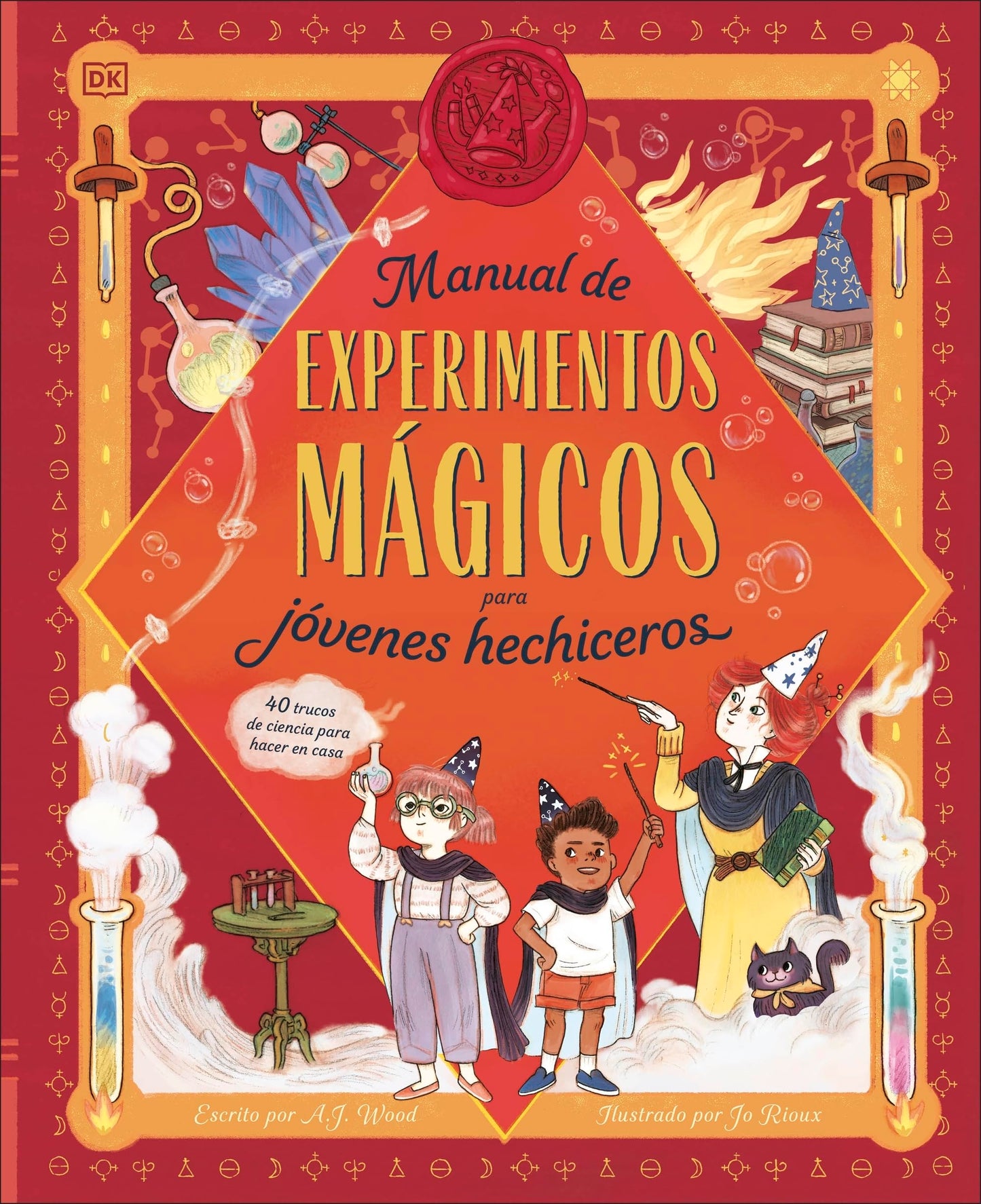 Libro: Manual de experimentos mágicos para jóvenes hechiceros: 40 trucos de ciencia para hacer en casa (DK Infantil)