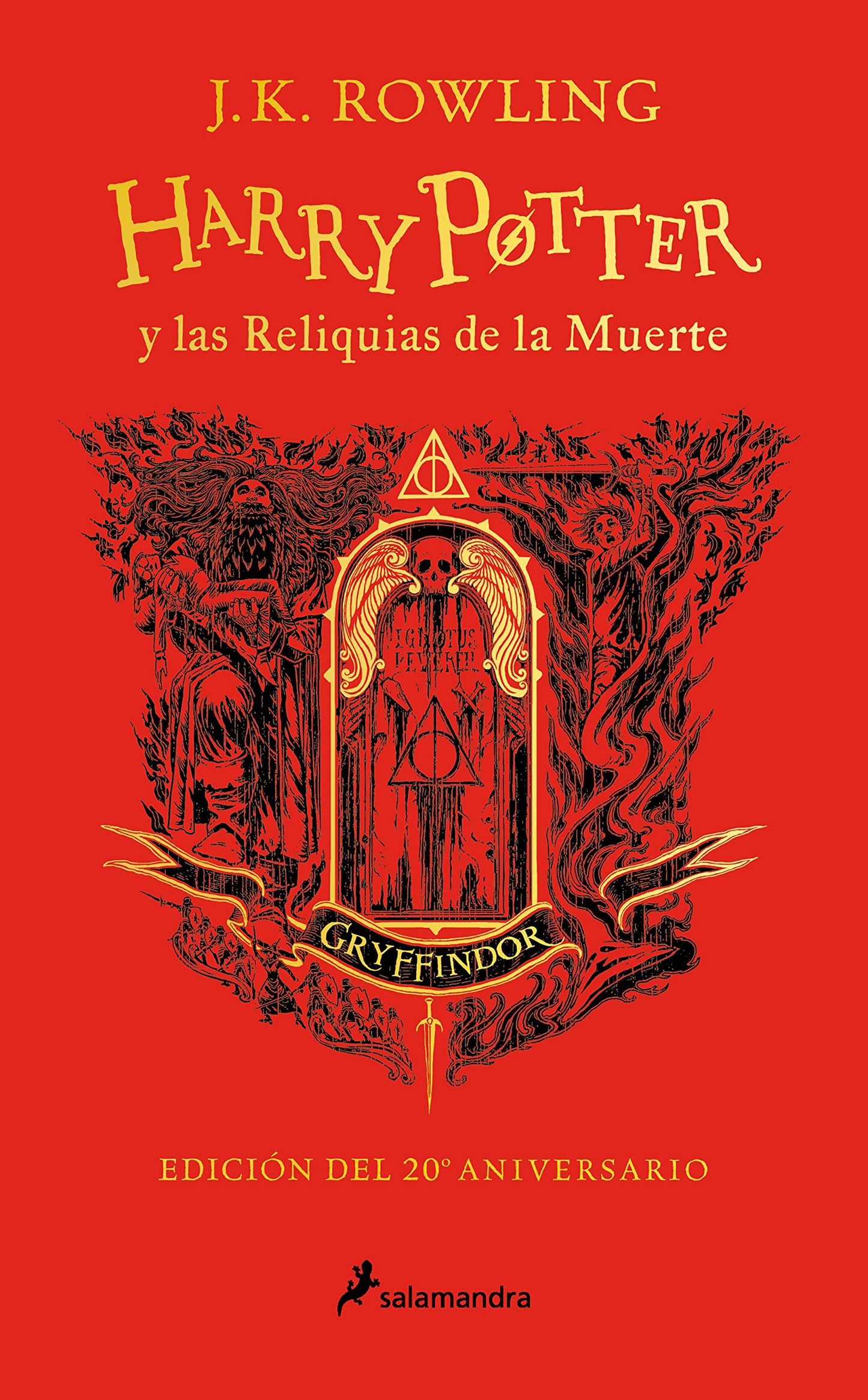 Libro: Harry Potter y las reliquias de la muerte - Gryffindor (Harry Potter (edición del 20º aniversario) 7)