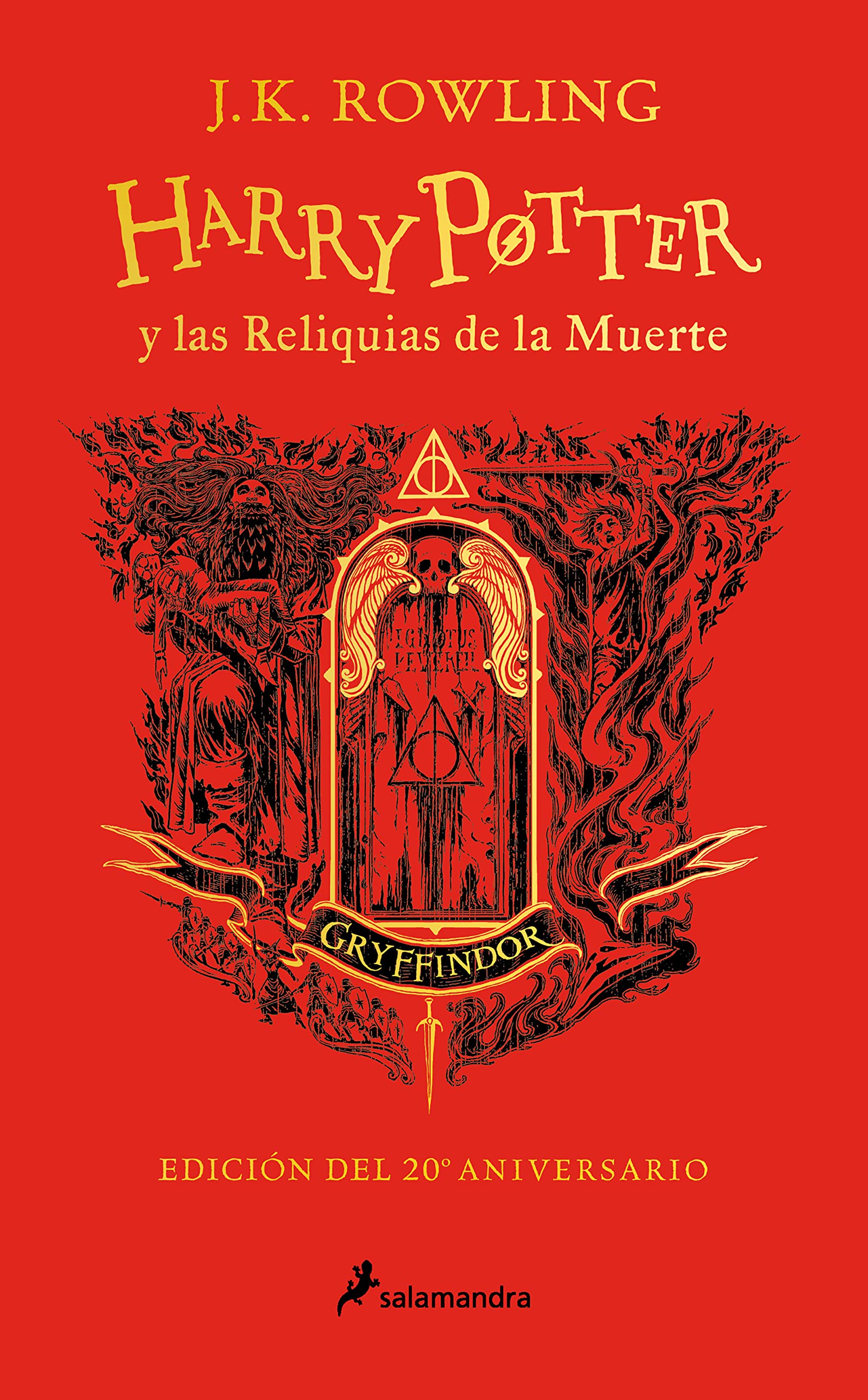 Libro: Harry Potter y las reliquias de la muerte - Gryffindor (Harry Potter (edición del 20º aniversario) 7)