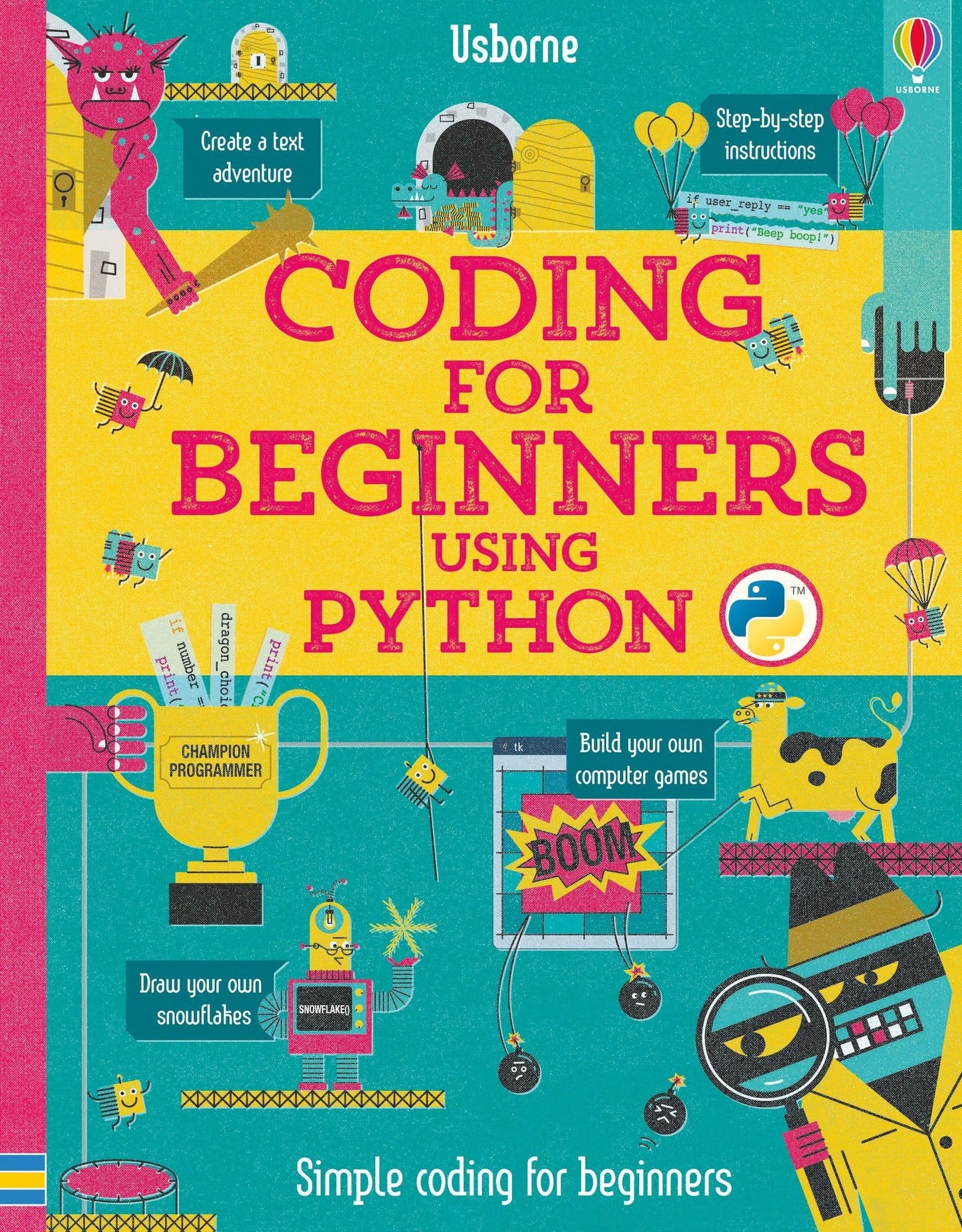 Libro: Coding for Beginners: Using Python [Hardcover] [Jan 01, 2017] Louie Stowell