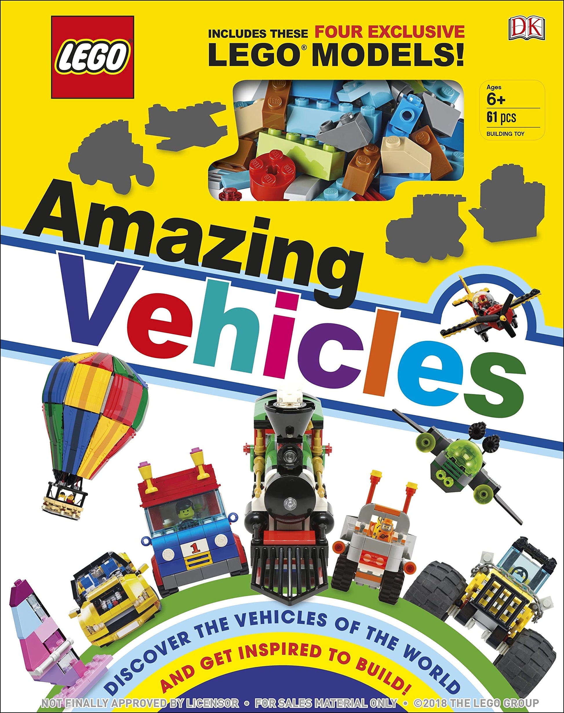 Libro: LEGO Amazing Vehicles: Includes Four Exclusive LEGO Mini Models