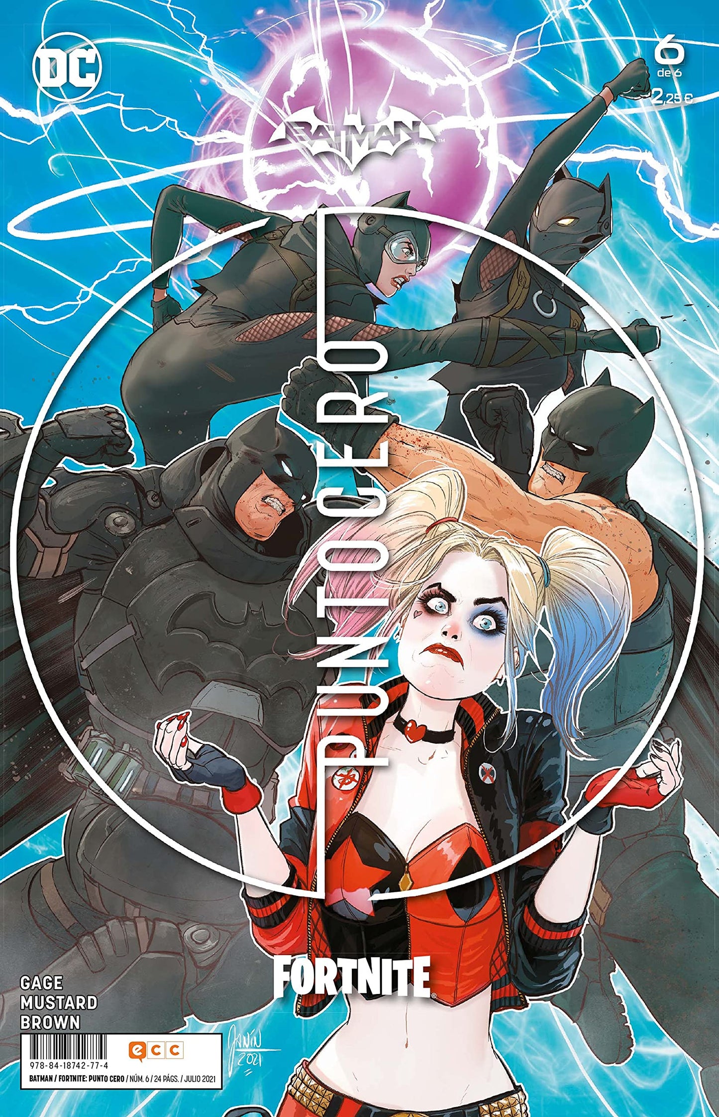 Libro: Batman/Fortnite: Punto cero núm. 06 De 6